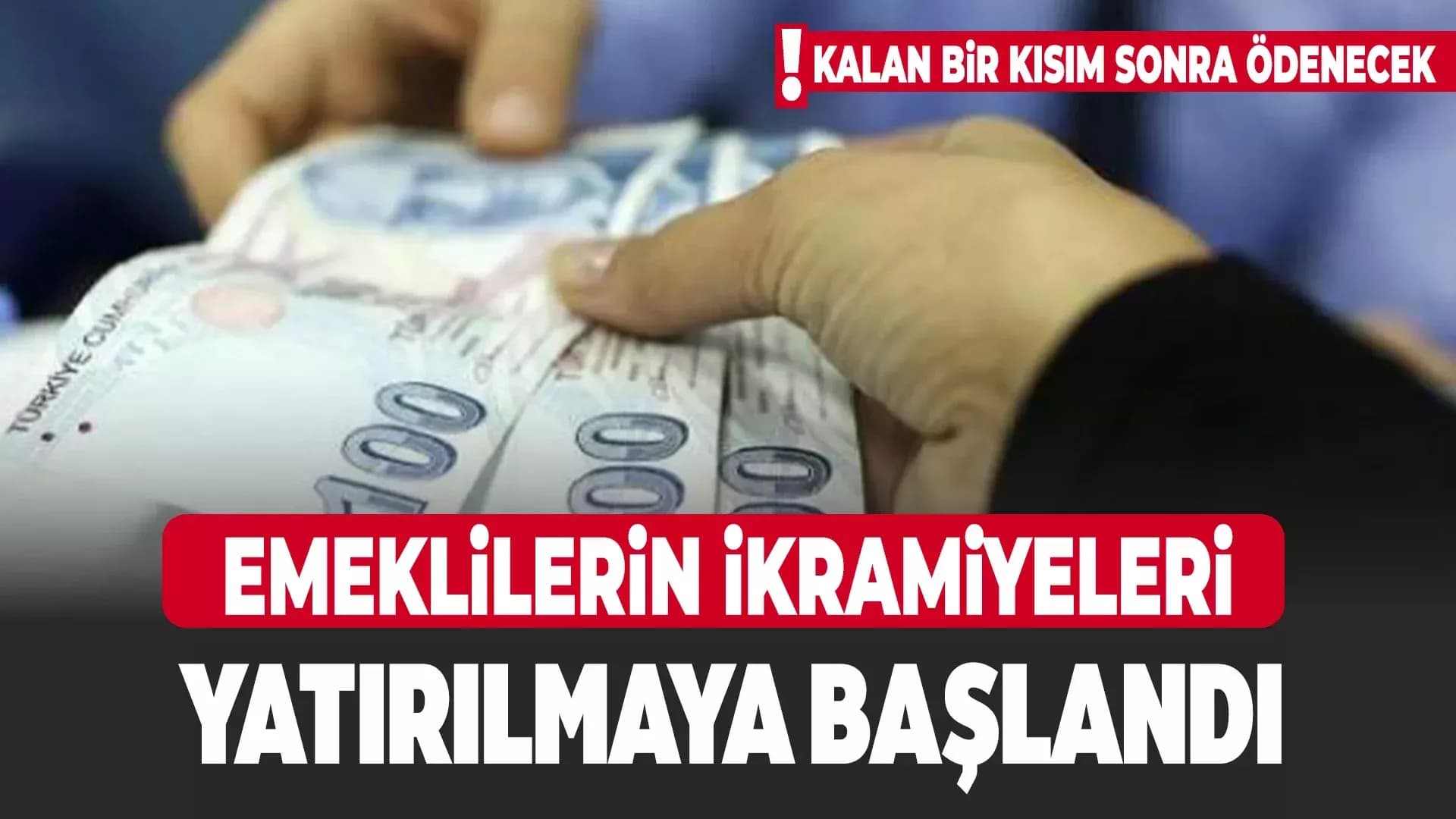 Emekli Bayram İkramiyelerinin Ödemesi Başladı