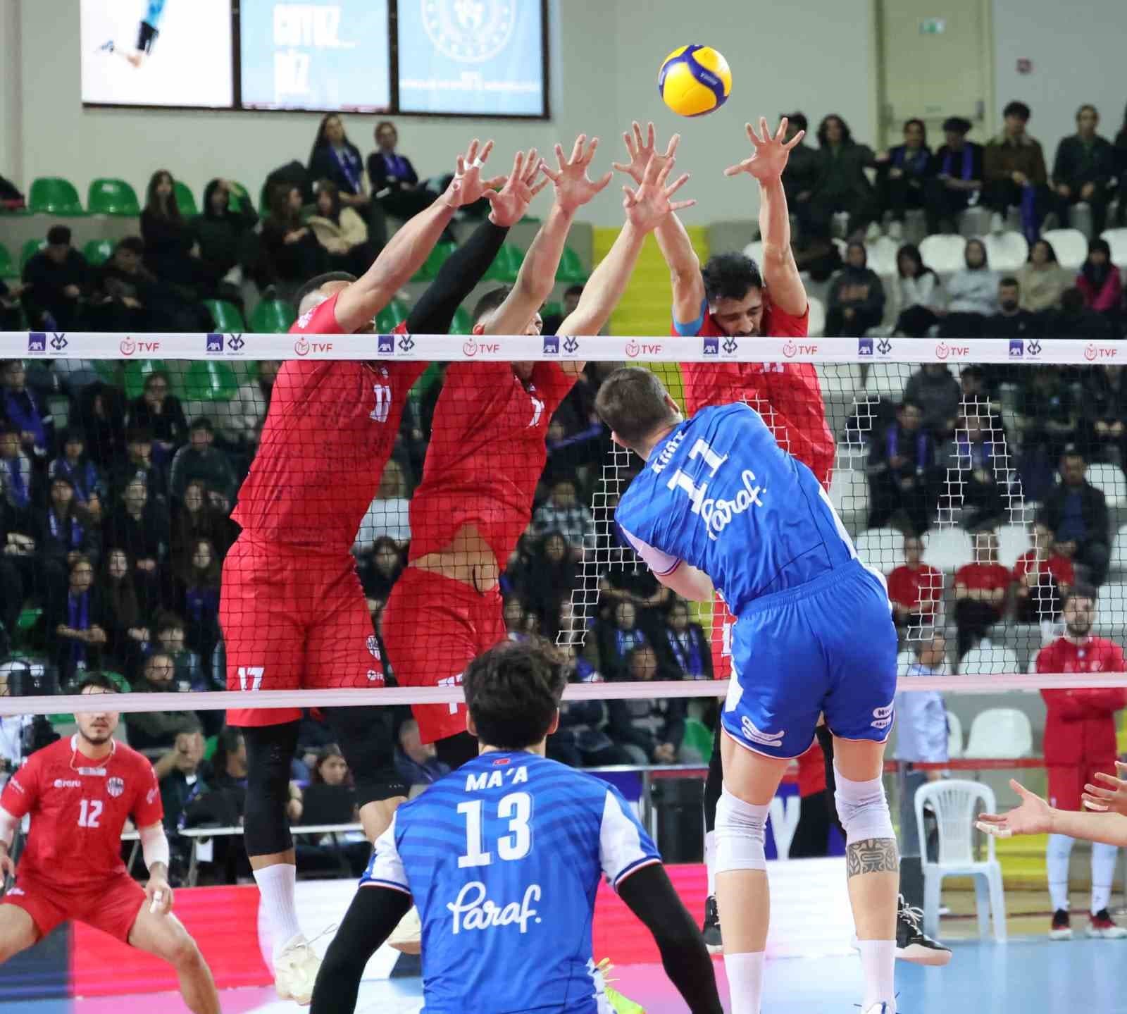 2025 Erkekler AXA Sigorta Kupa Voley: Halkbank: 3 - İstanbul Gençlik Spor: 1