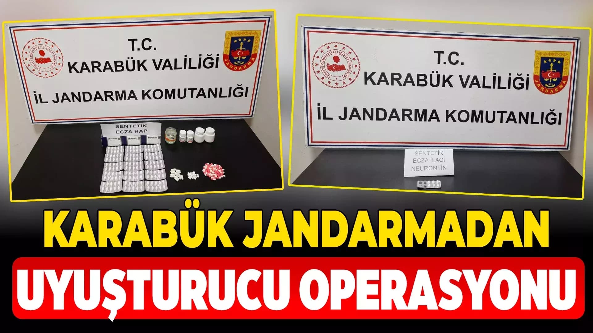 Karabük'te Uyuşturucu Operasyonu: 269 Hap Ele Geçirildi