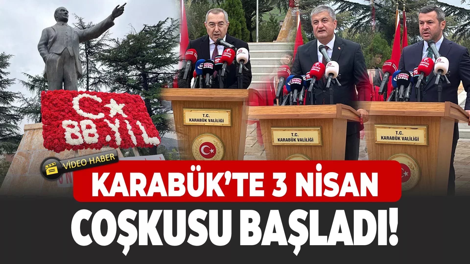 Karabük'te 3 Nisan Coşkusu Başladı