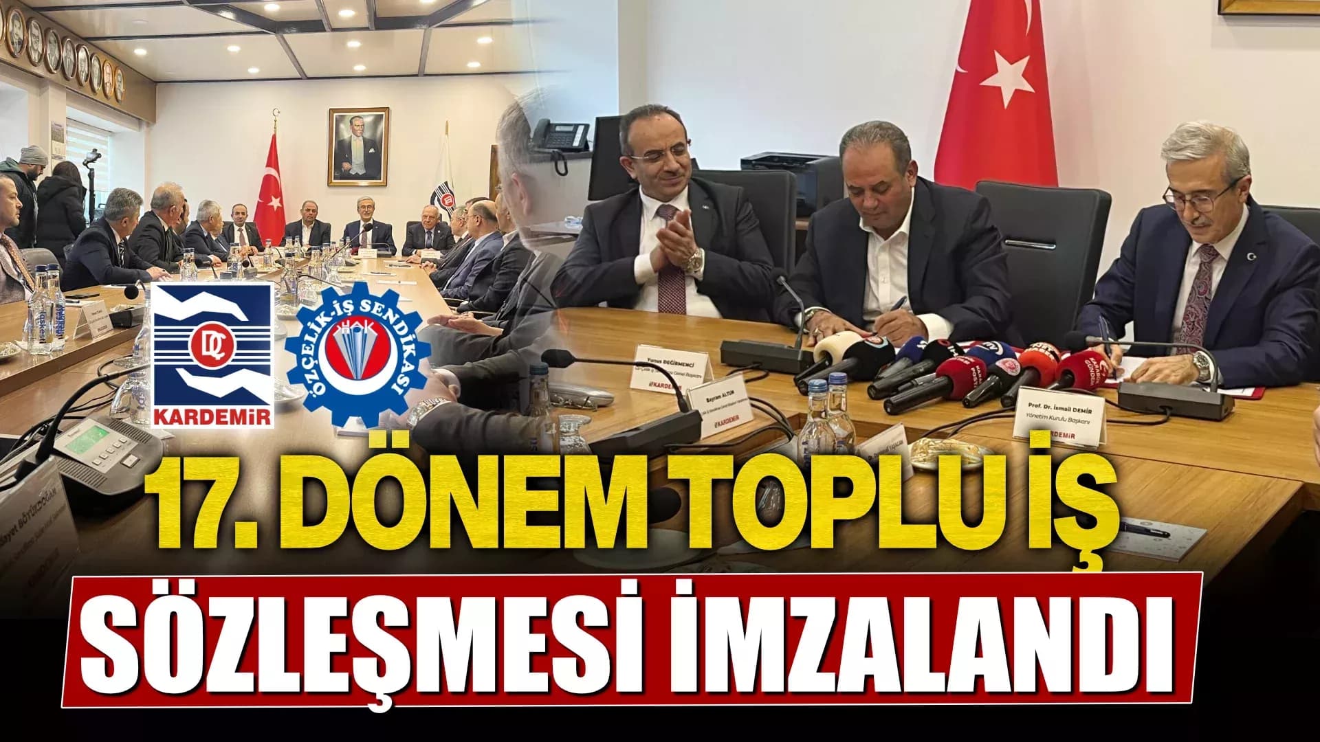 Türkiye Sözleşmesi İmzalandı