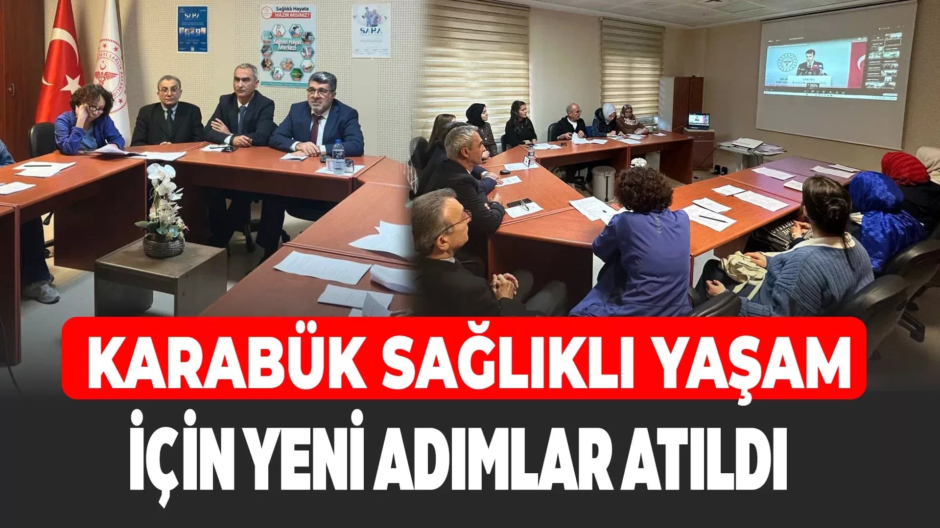Karabük’te “Sağlıklı Hayat İçin SAHA’dayız” Projesi Başladı