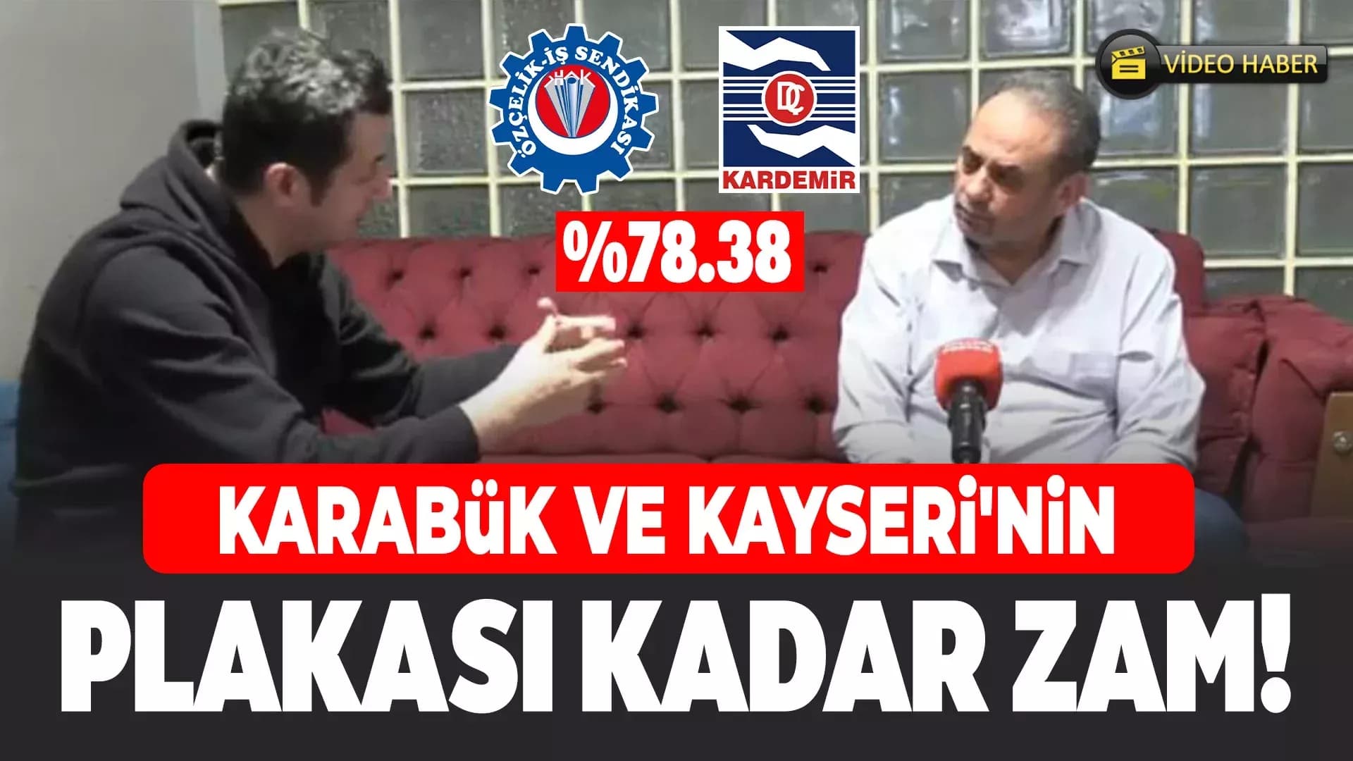 Karabük-Kayseri Kardeşliği Toplu Sözleşmeyle Taçlandı
