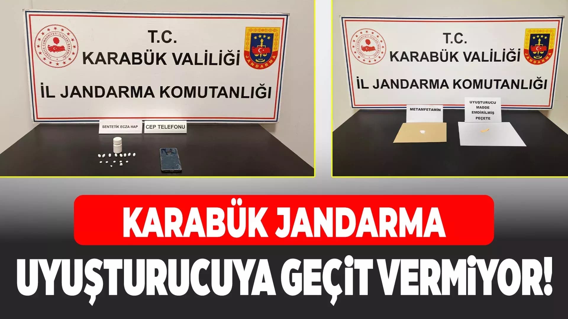 Karabük'te Uyuşturucu Operasyonları