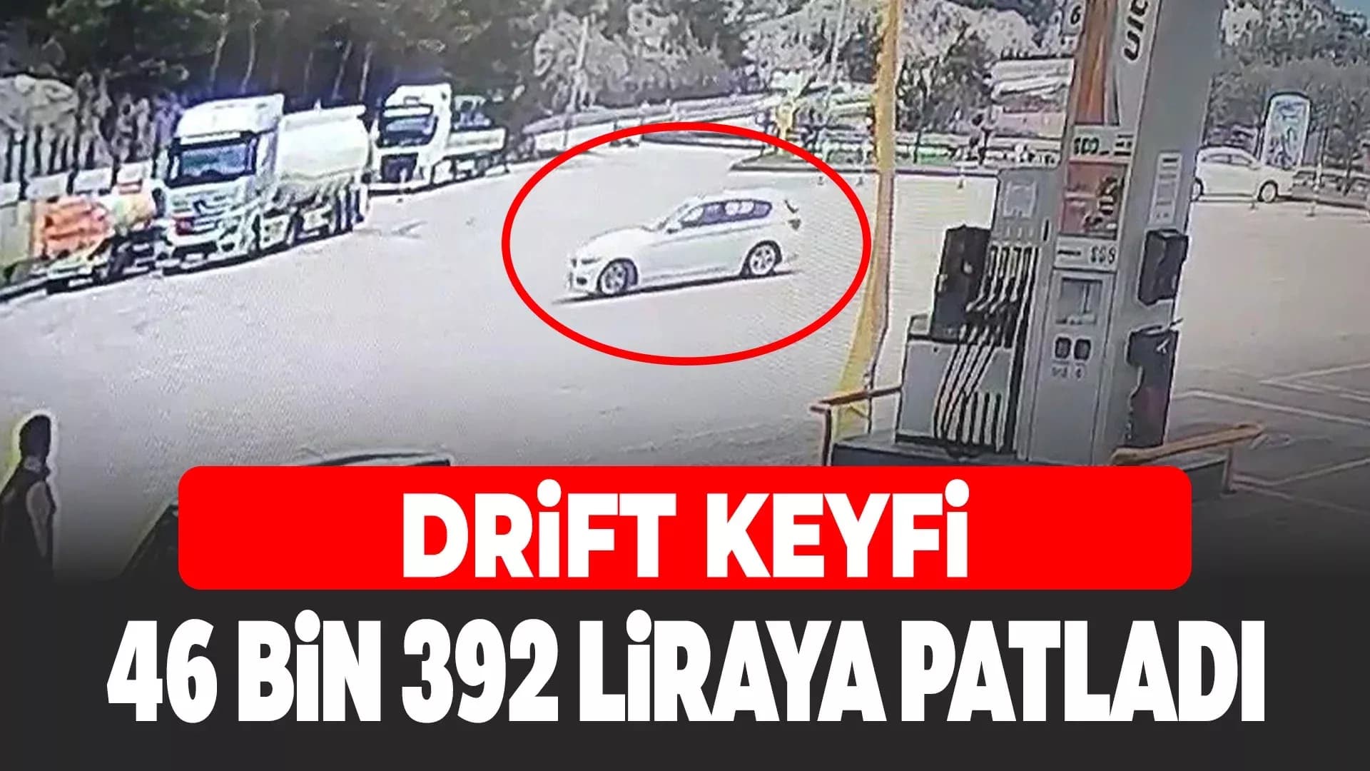 Eskipazar'da Attığı Drift Pahalıya Patladı