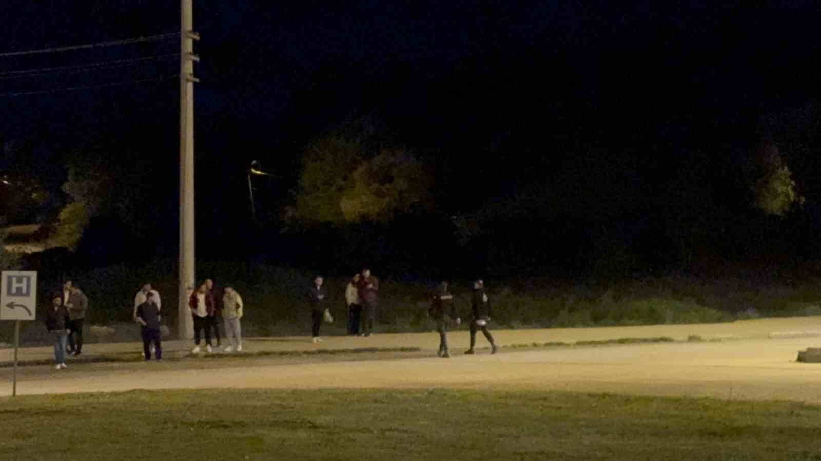 Unutulan çanta fünye ile patlatıldı