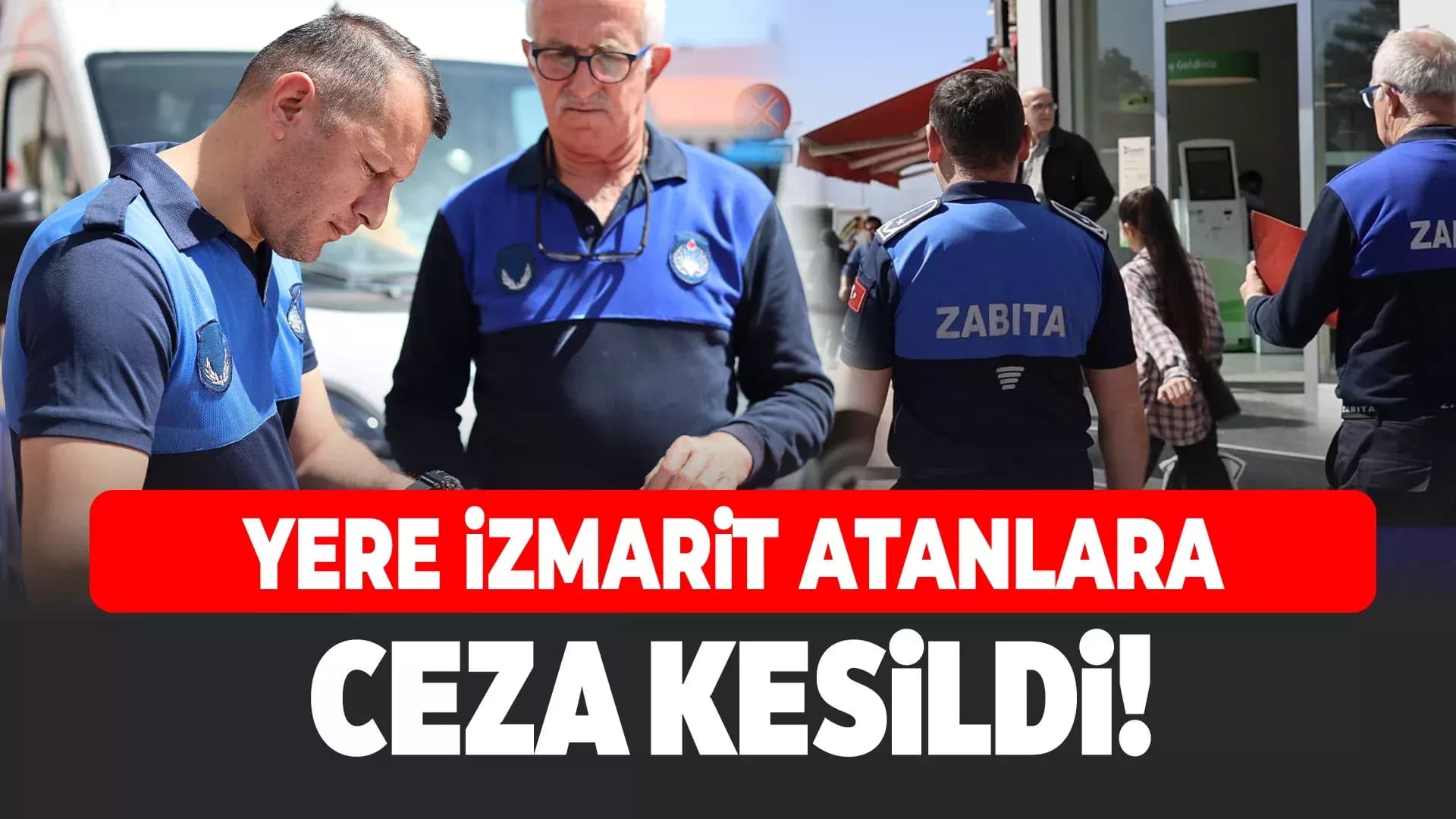 Safranbolu'da Yere İzmarit Atanlara Zabıtadan Ceza