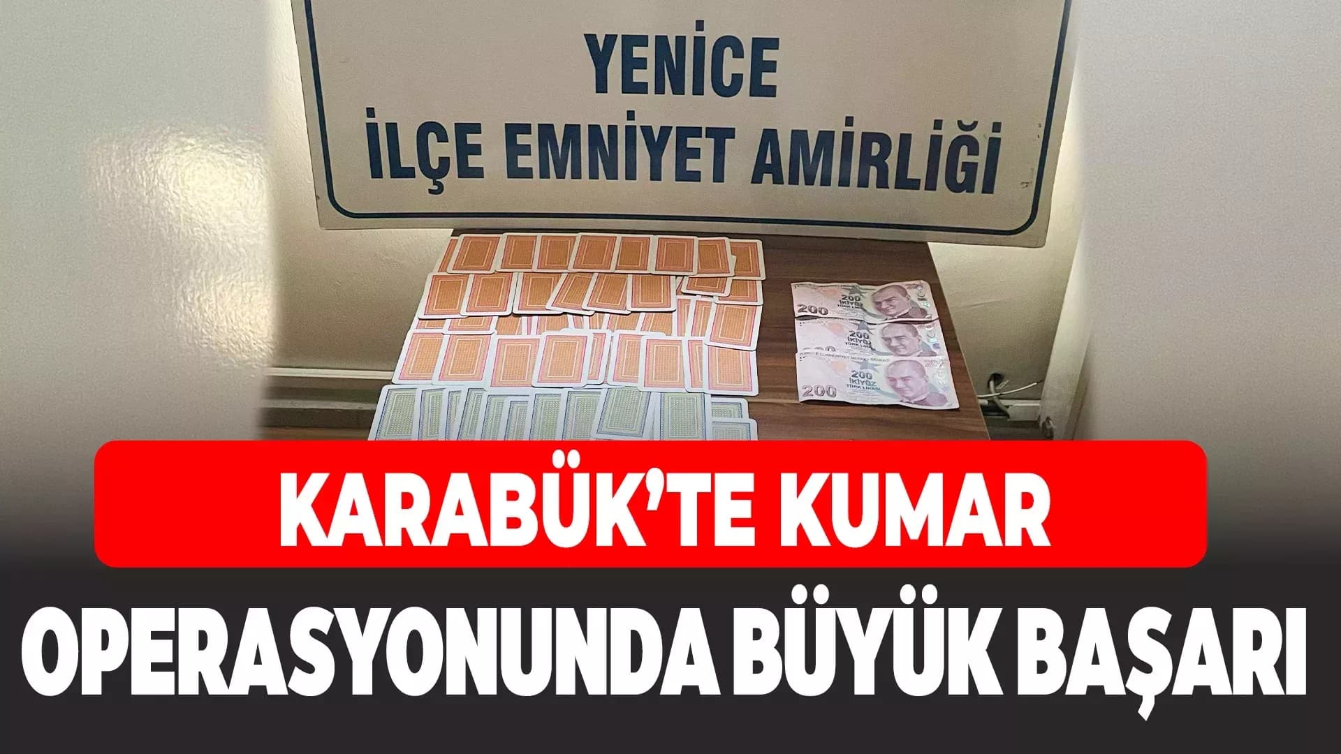 Karabük’te Kumar Operasyonu: 46 Bin TL İdari Yaptırım