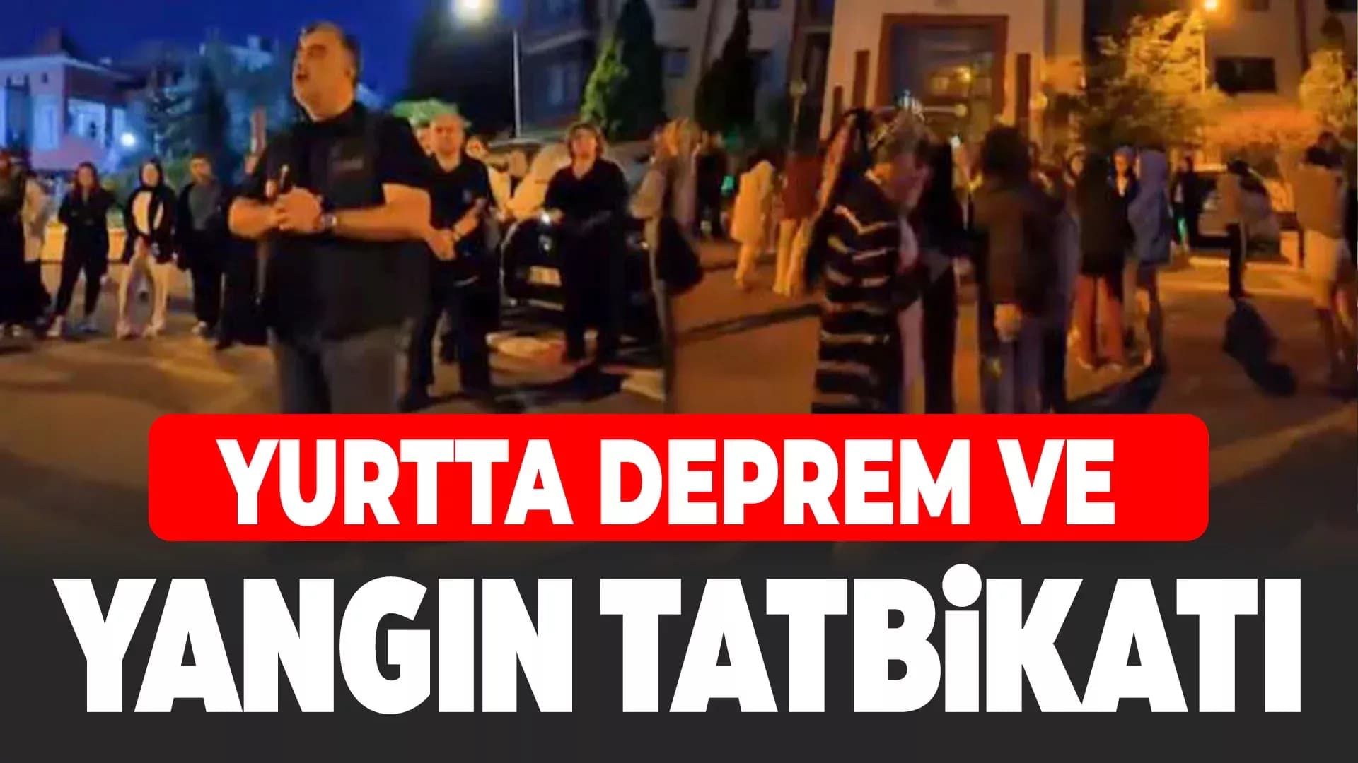 KYK Yurdunda Depreme ve Yangın Tatbikatı Yapıldı