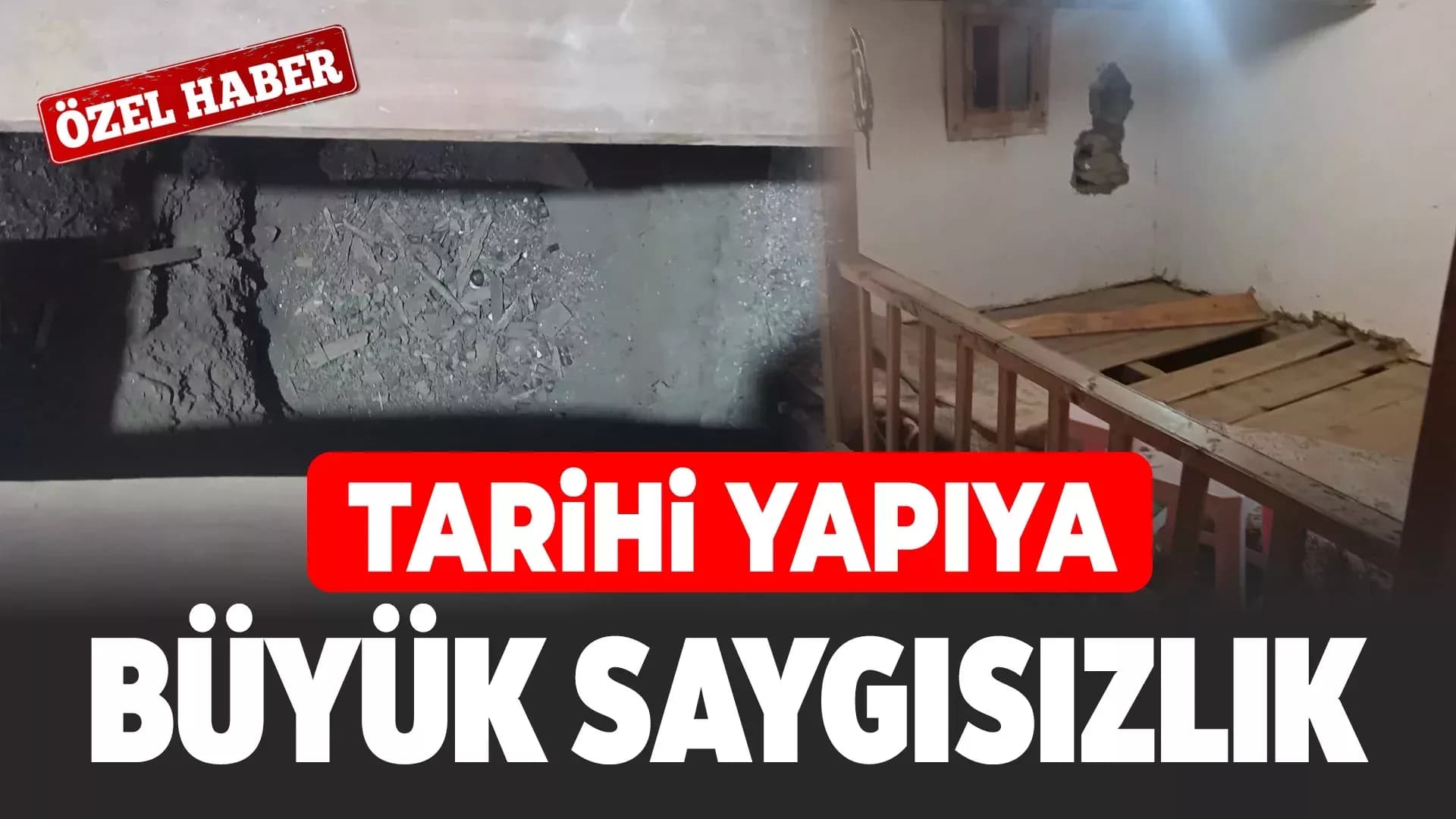 Tarihi Cami Definecilerin Hedefi Oldu