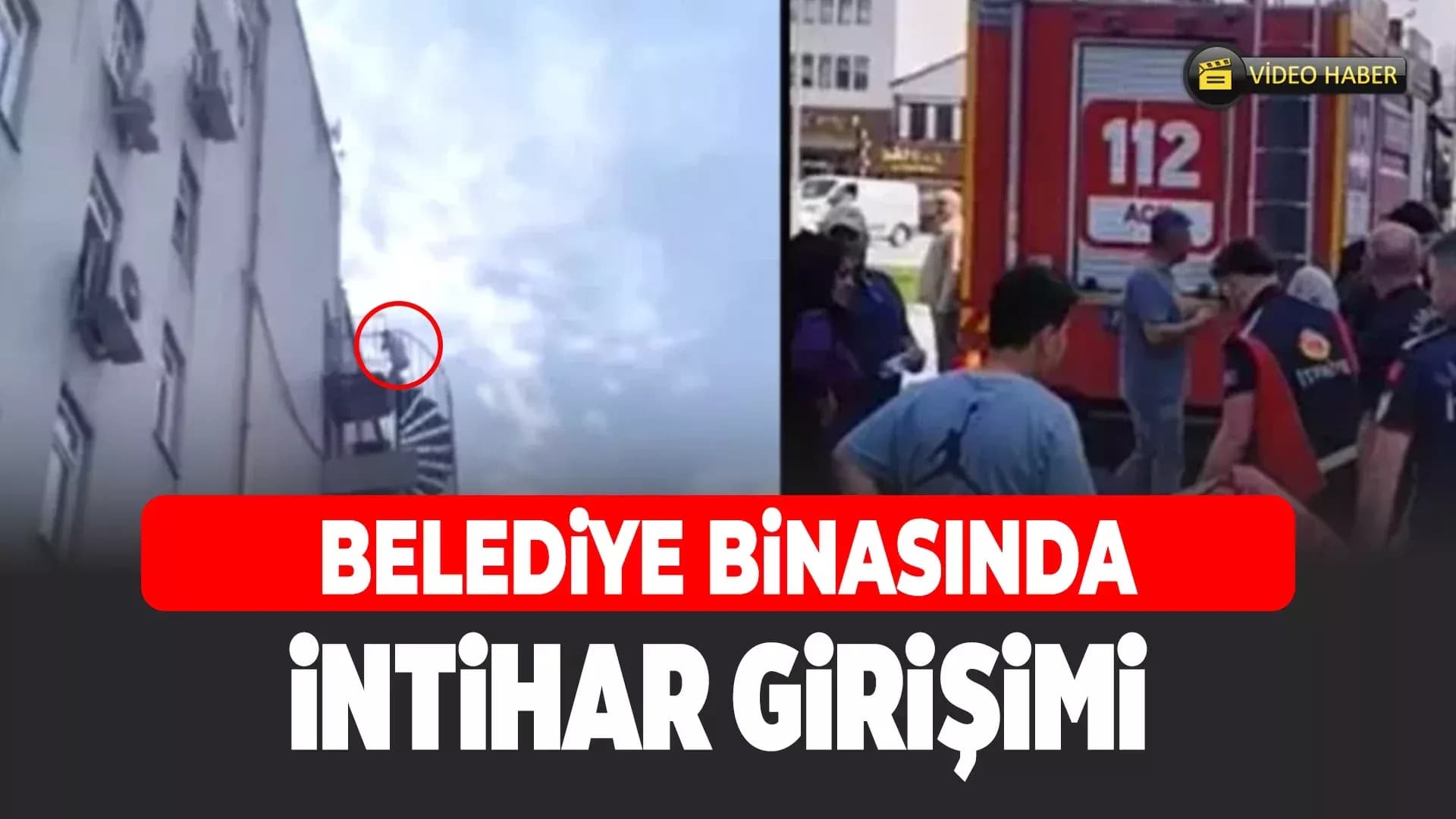 Safranbolu Belediyesi Binasında İntihar Girişimi