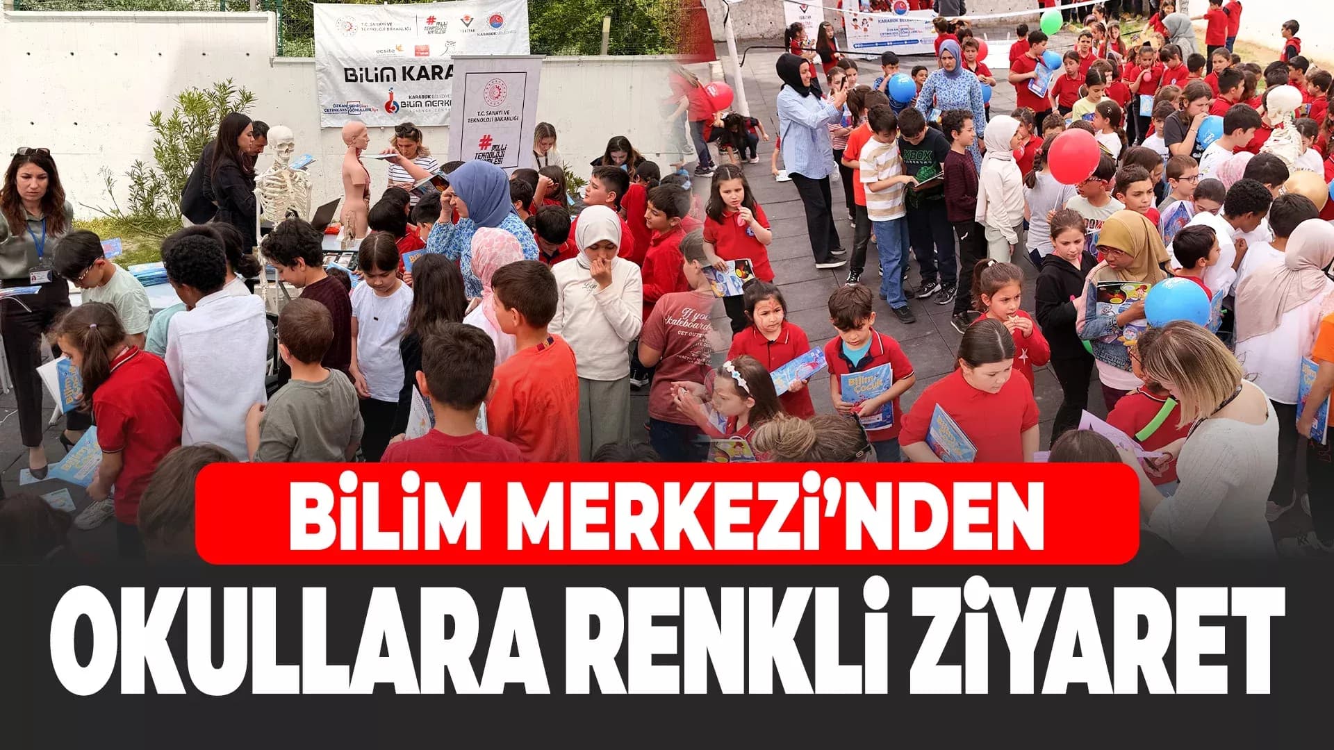 Bilim Merkezi’nden Kılavuzlar İlkokulu’na Bilim Dolu Ziyaret
