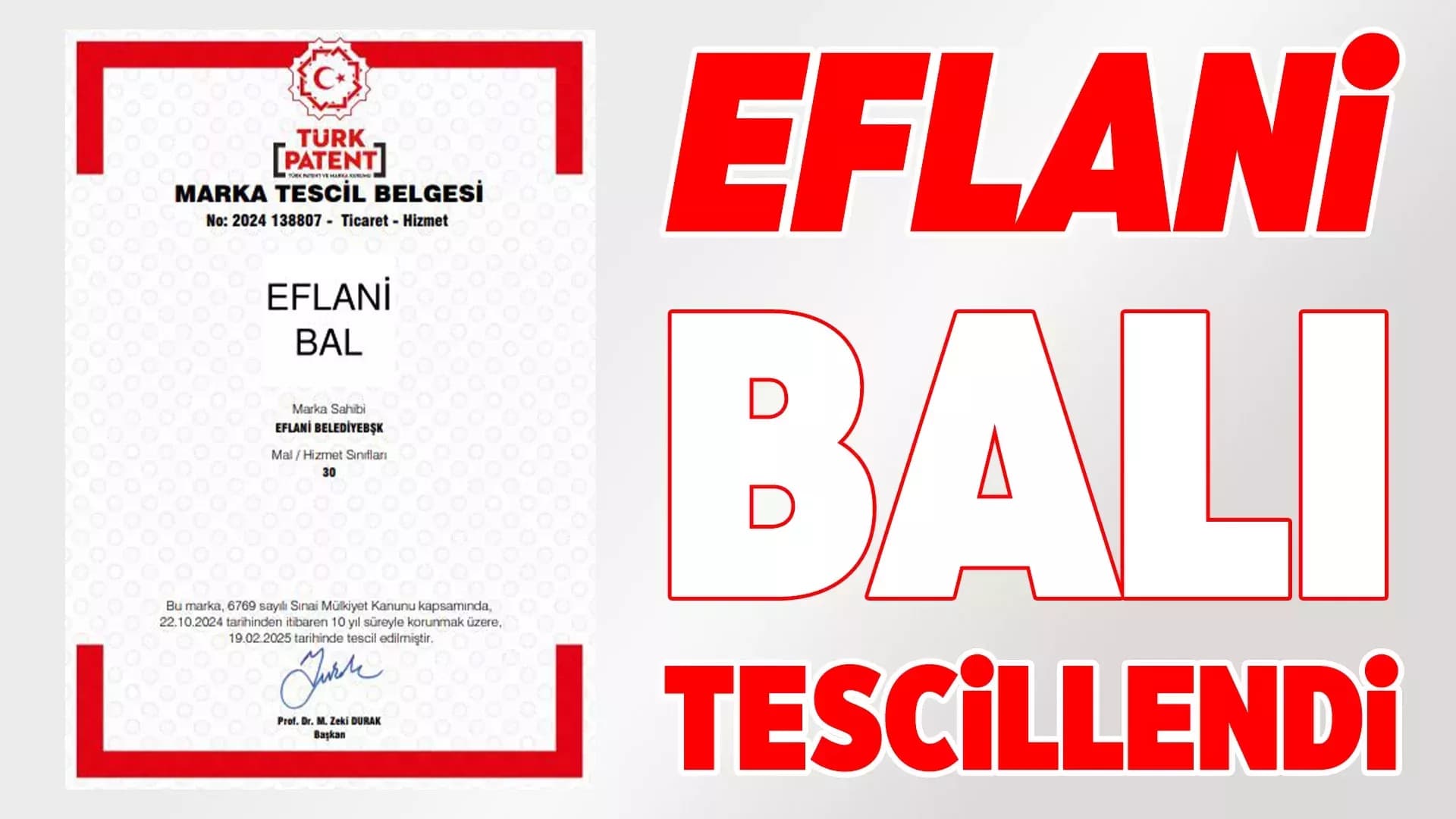 Eflani Balı Tescillendi: Kadın Girişimciliğine Büyük Destek