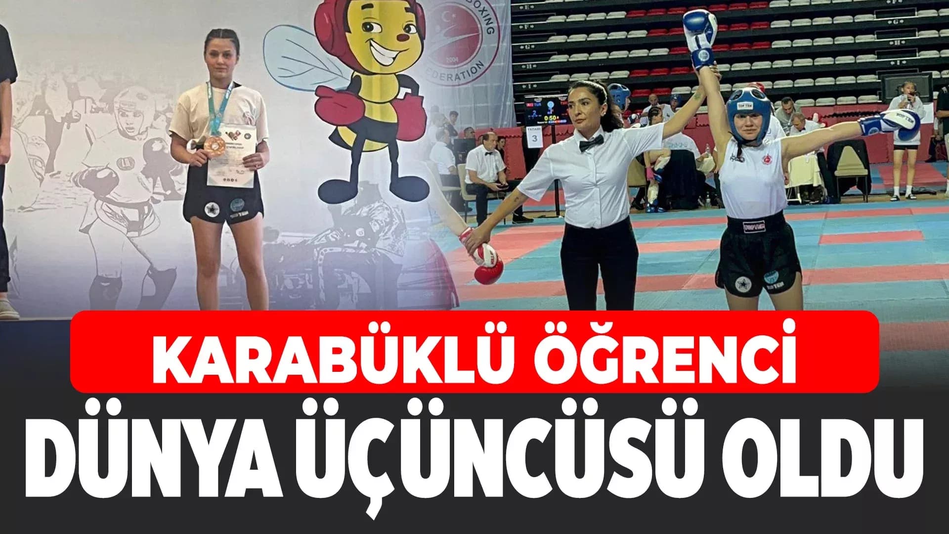 Ayşe Naz Uzunçelebi'den Dünya Üçüncülüğü Başarısı