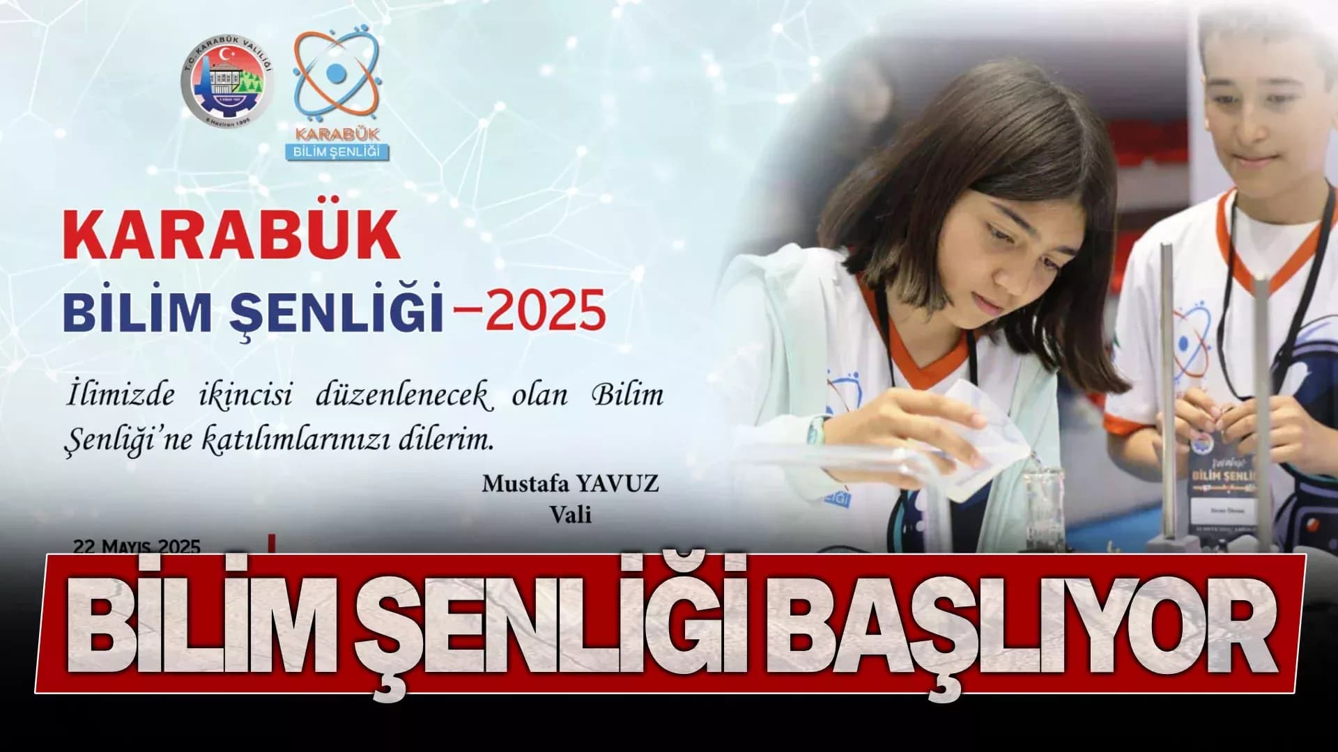 Karabük'te Bilim Şenliği Başlıyor