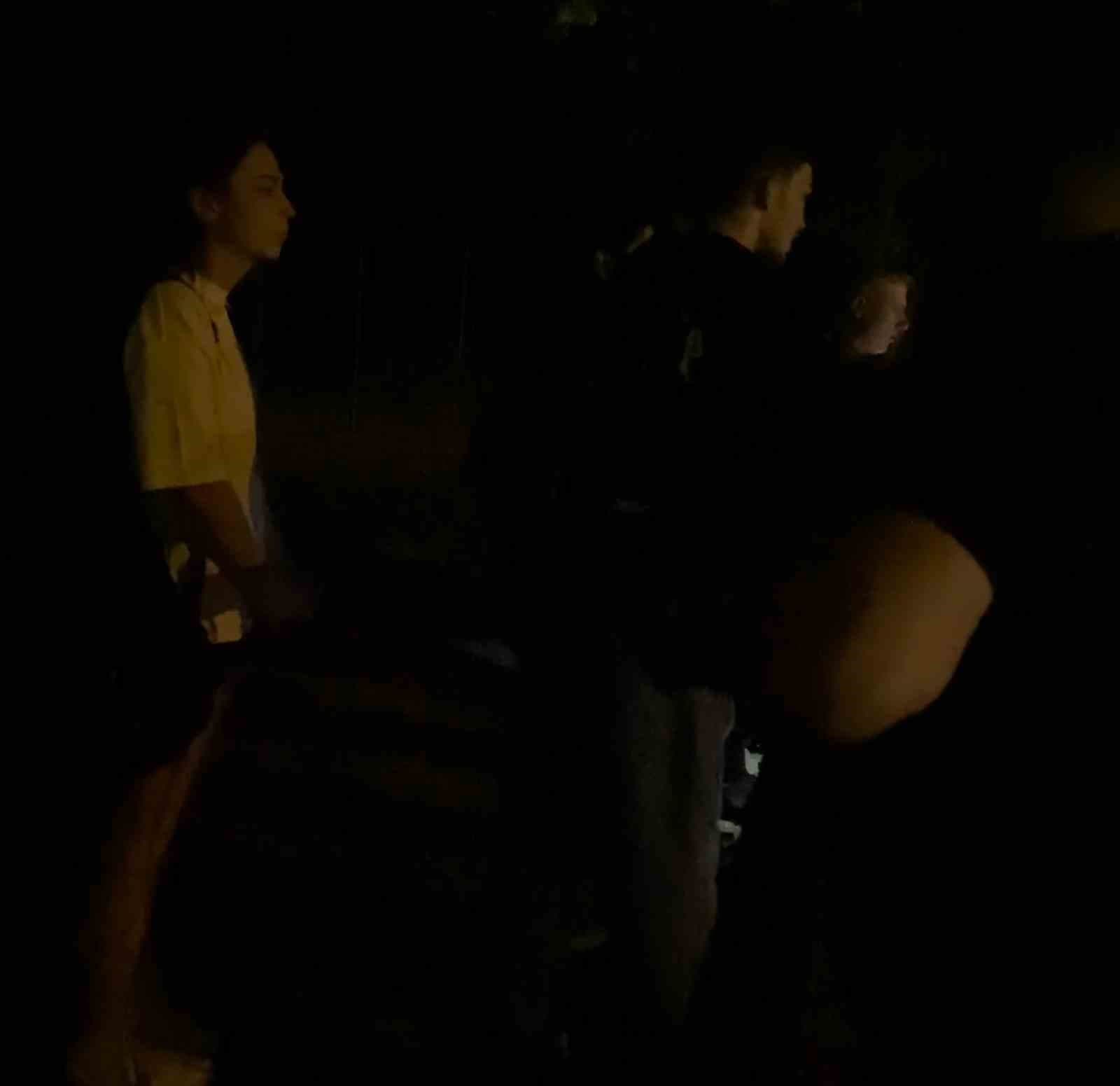 Ormandan gelen kadın çığlığı polisi alarma geçirdi