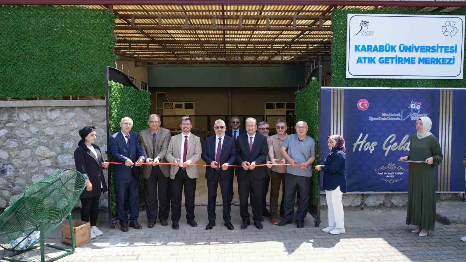 Karabük Üniversitesinin hedefi "Sıfır Atık"