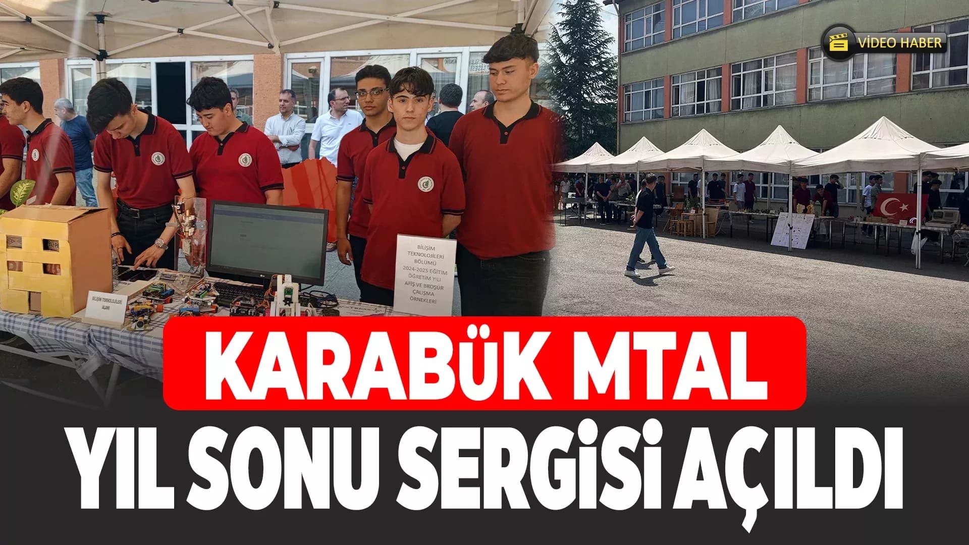 Mesleki ve Teknik Anadolu Lisesi Sergisi Göz Doldurdu
