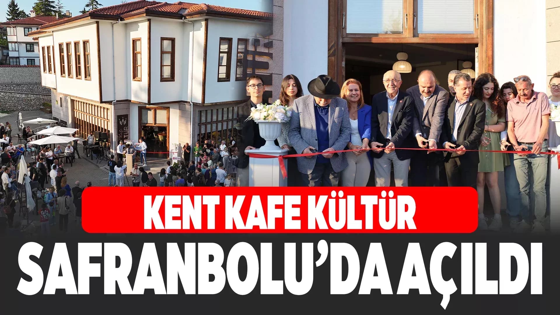 "Kent Kafe Kültür” Hizmete Açıldı