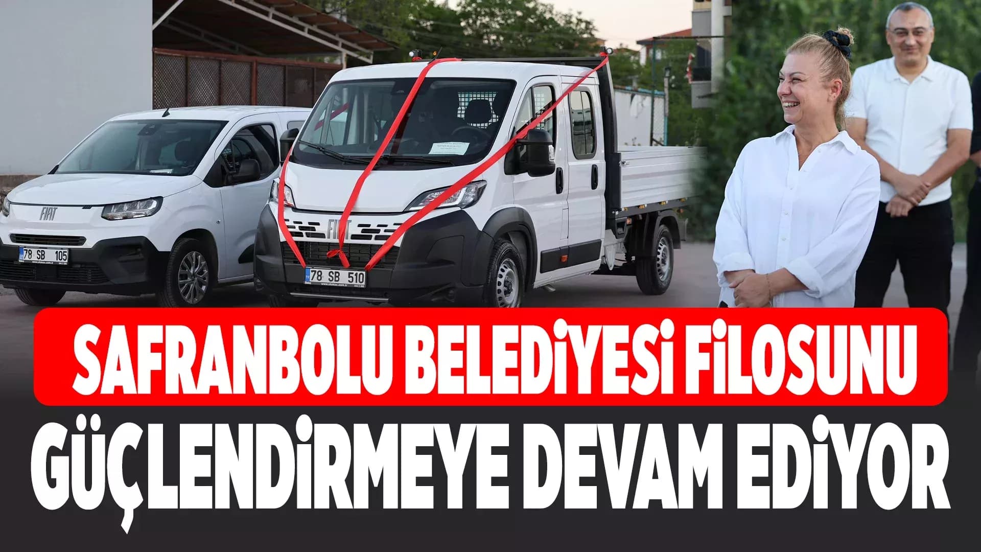 Safranbolu Belediyesi’ne Yeni Hizmet Aracı