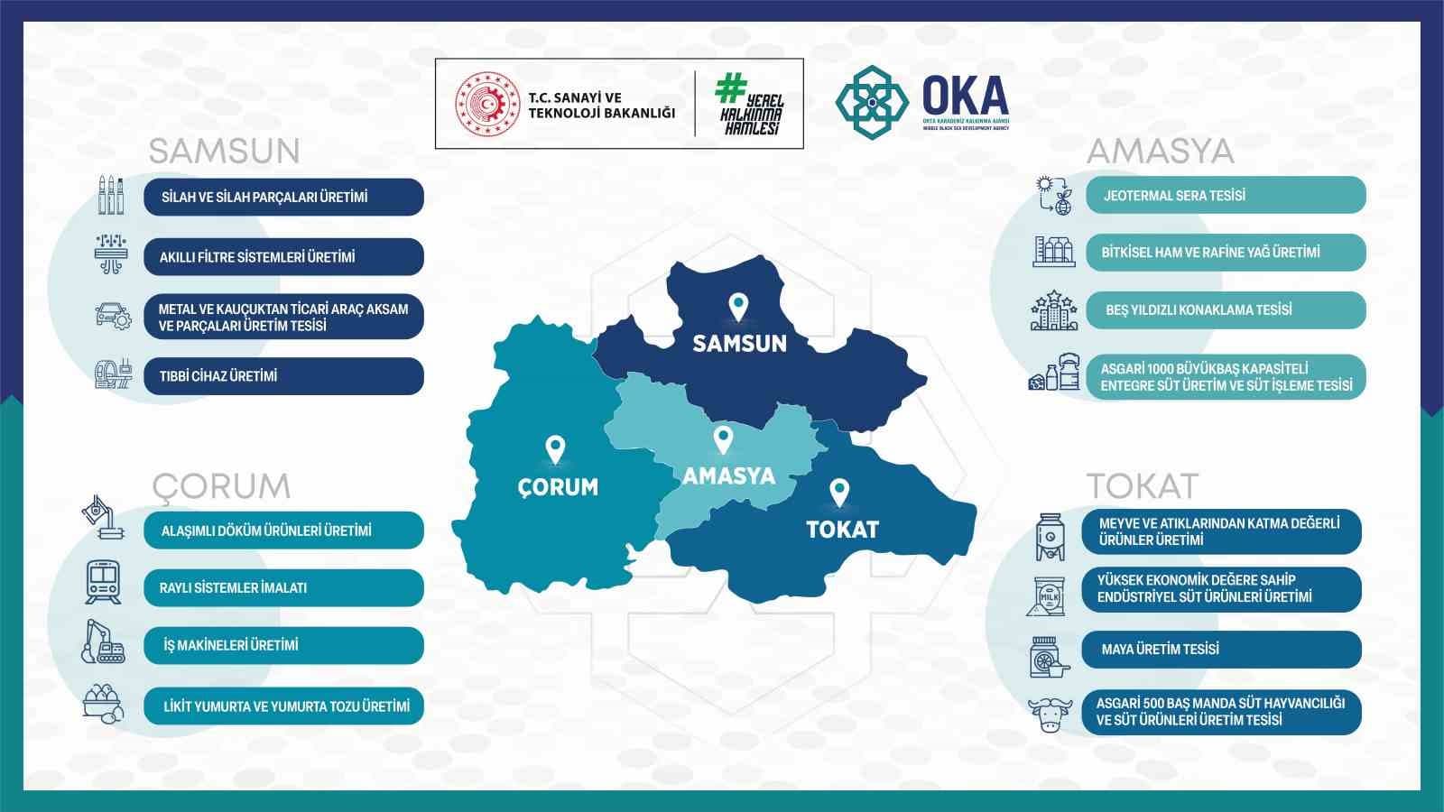 Yerel Kalkınma Hamlesi Programı kapsamında desteklenecek sektörler belirlendi