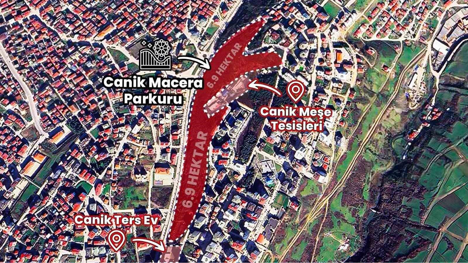 Canik Belediyesi’nden "Macera Parkı" açıklaması: "Doğaya zarar verilmiyor"