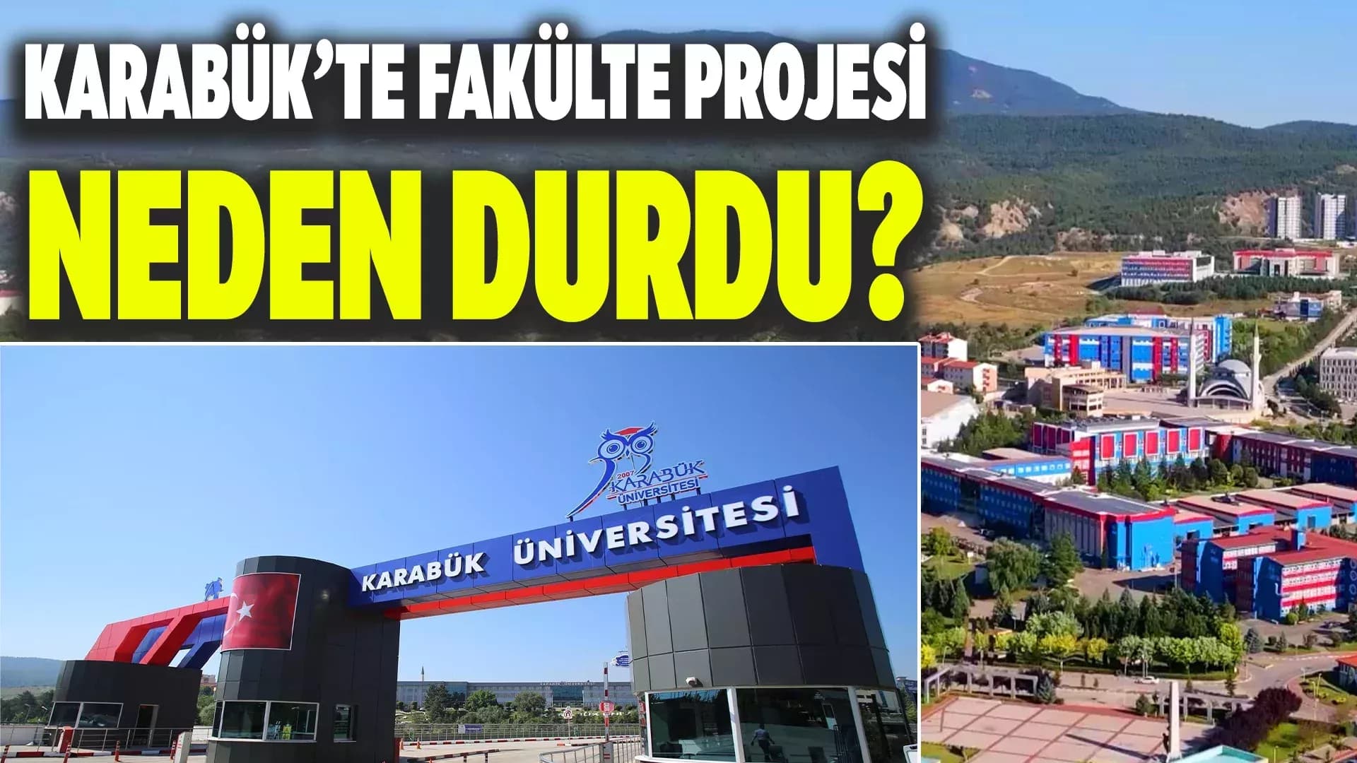 3 Bin Kişilik Fakülte Binası Ne Oldu?