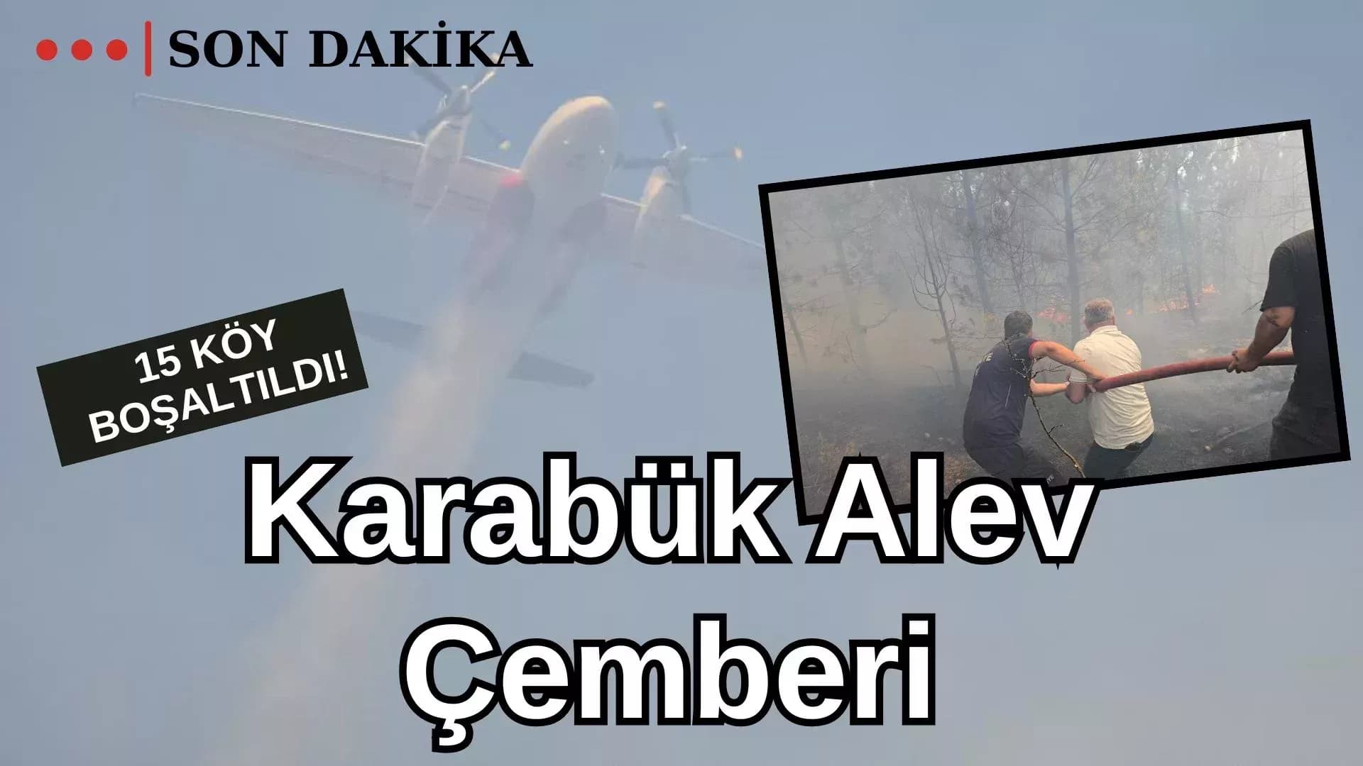 Karabük'te bin 306 kişi tahliye edildi