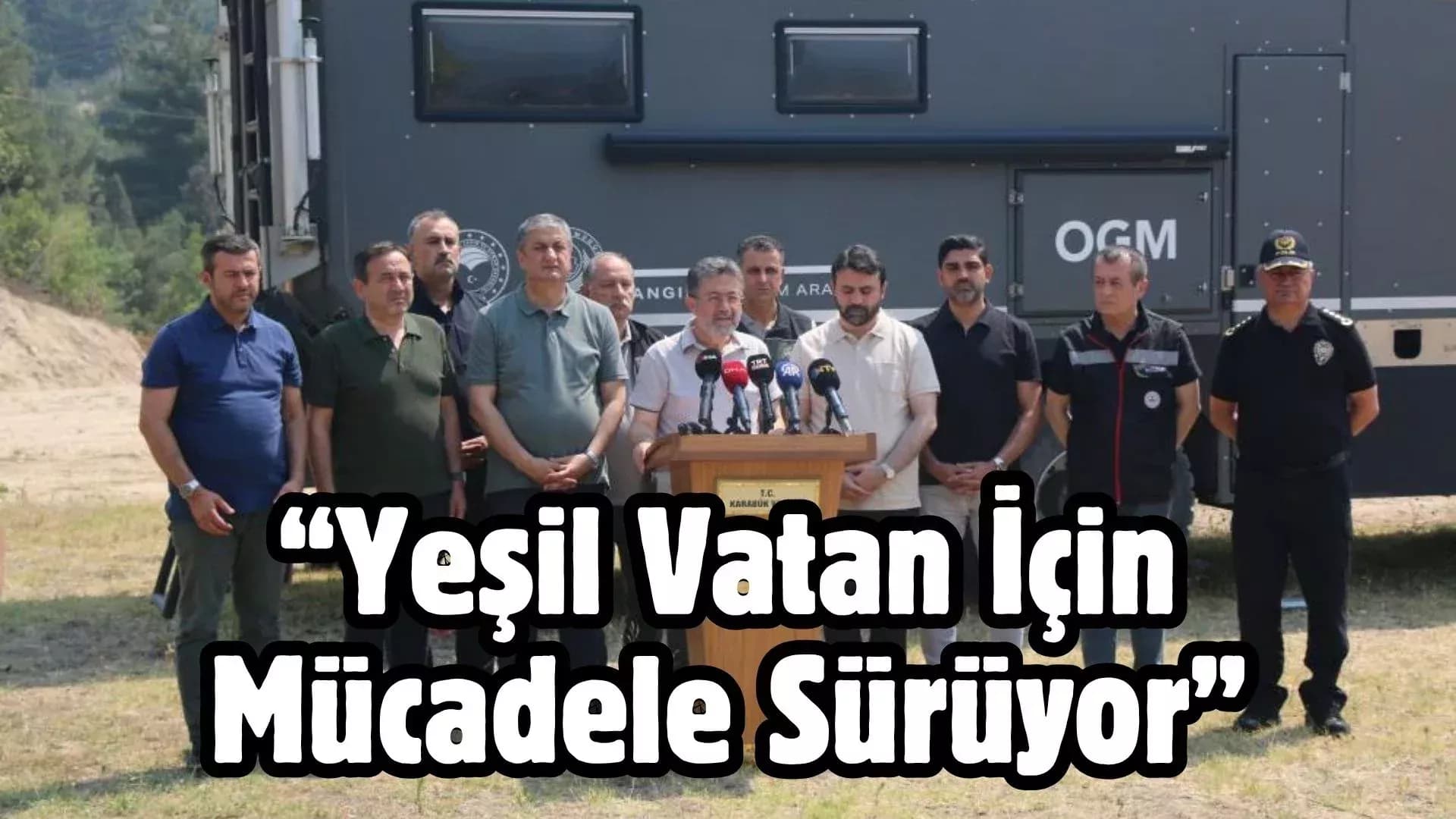Bakan Yumaklı: "6 ildeki 7 yangını tamamen kontrol altına aldık"
