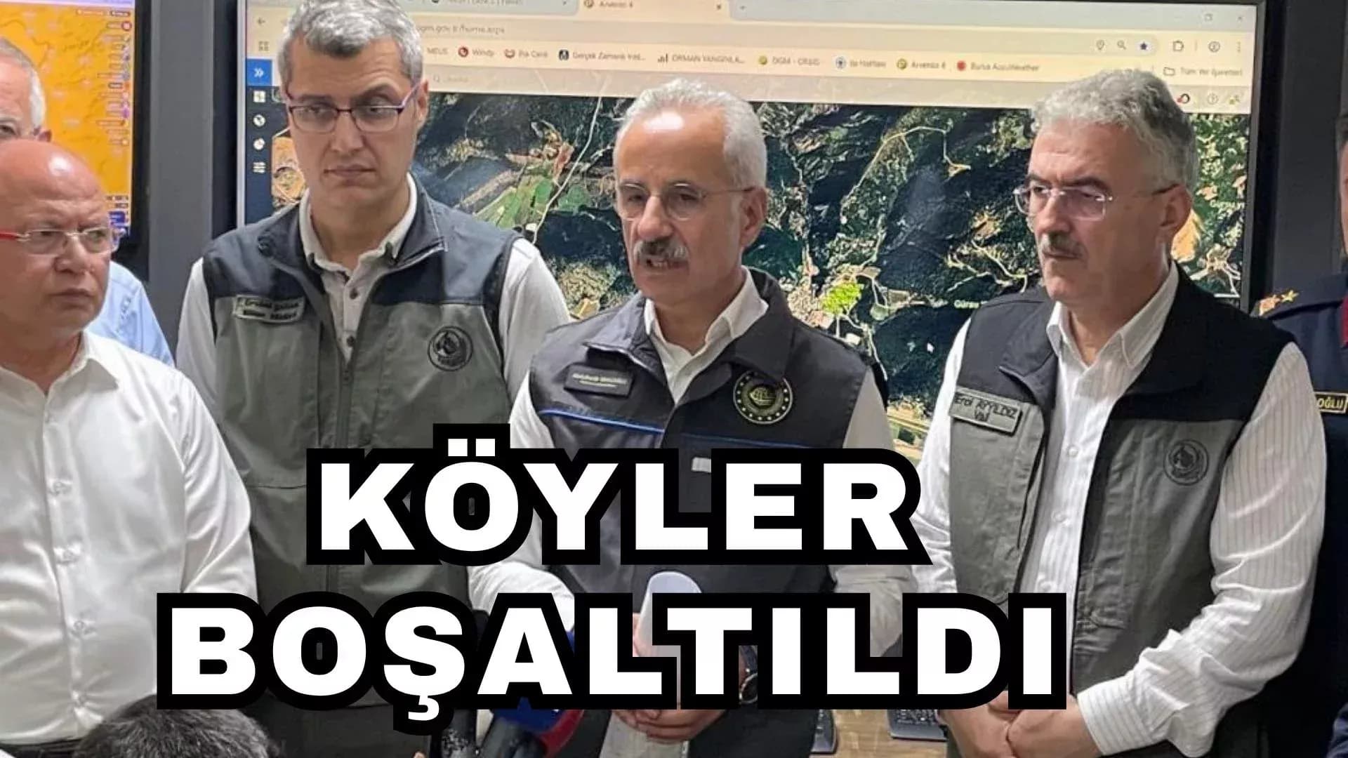 Bakan Uraloğlu: "2 mahallemiz boşaltıldı. Yangından dolayı yaralanan hiç kimse yok"