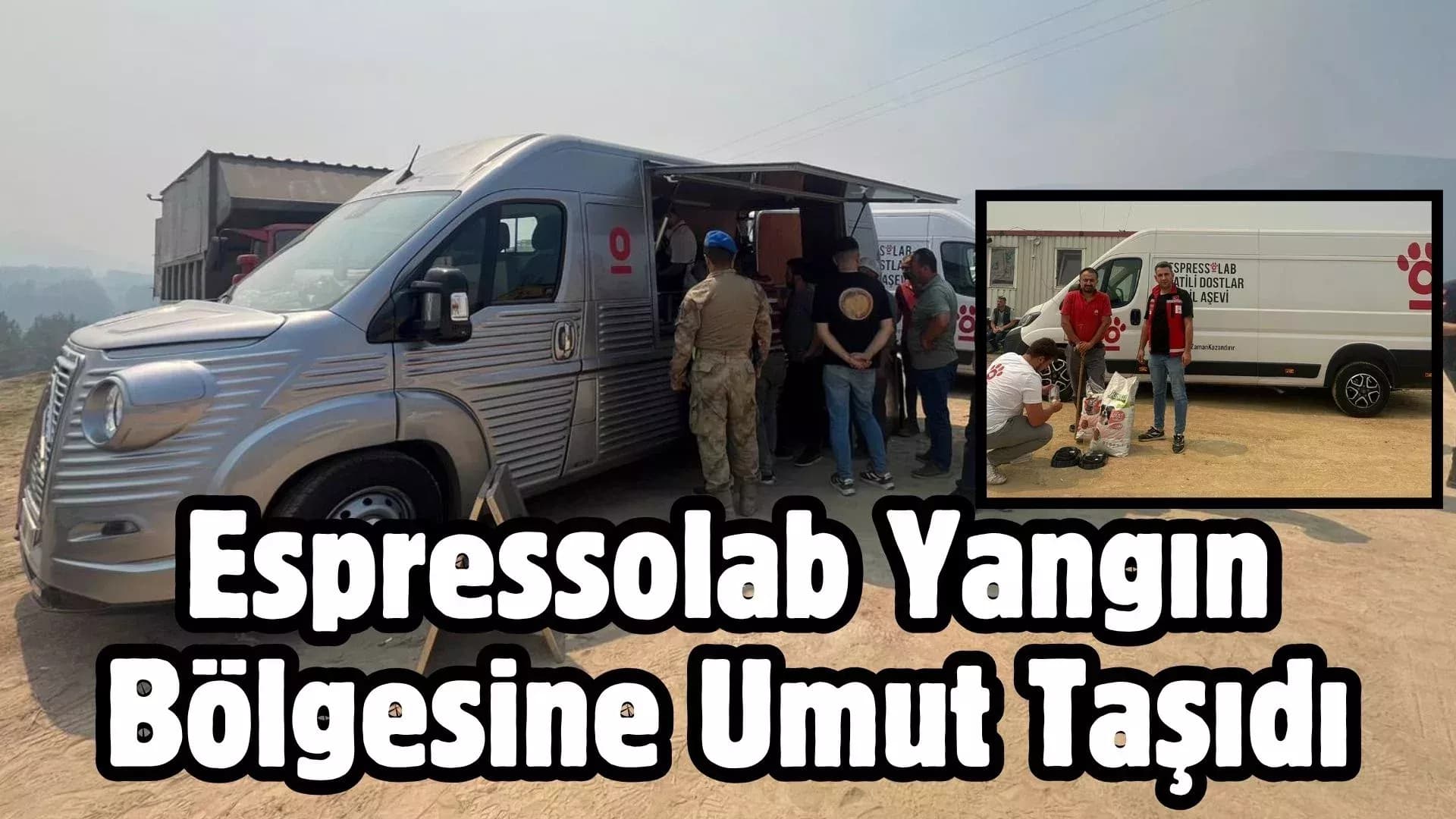Yangının Ardından Espressolab’dan Karabük’te Duygulandıran Hareket