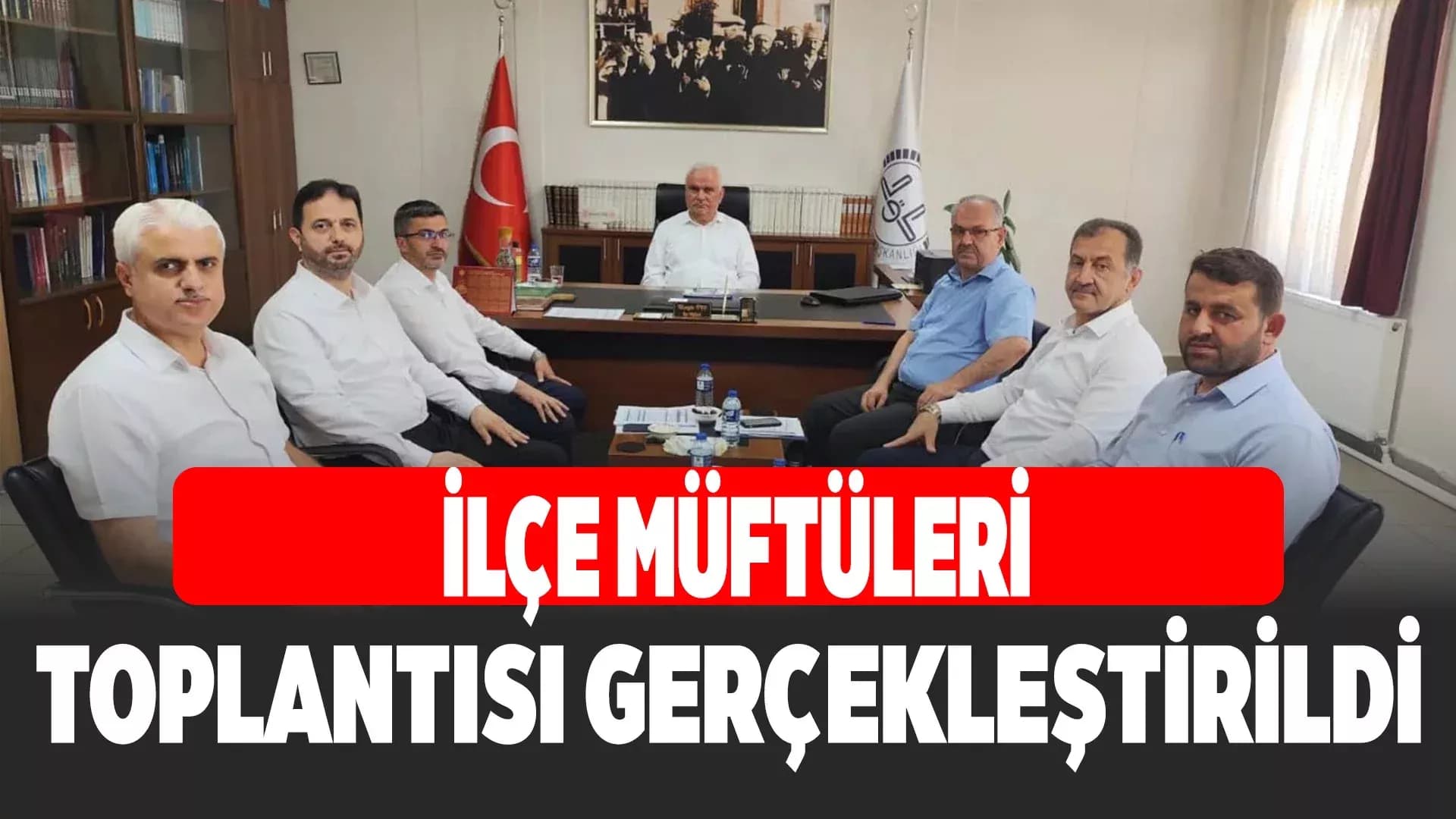 Ovacık’ta İlçe Müftüleri Toplantısı Gerçekleştirildi