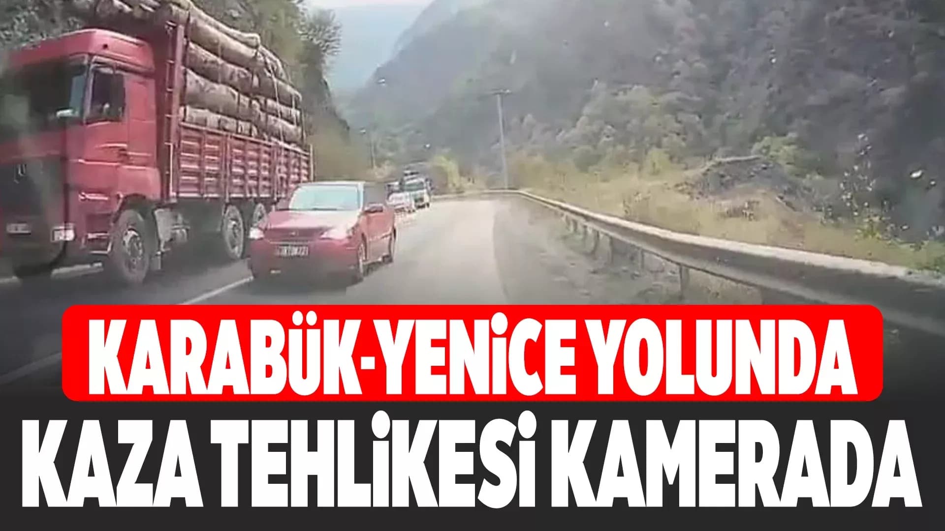 Karabük'te hatalı sollama faciayla bitiyordu