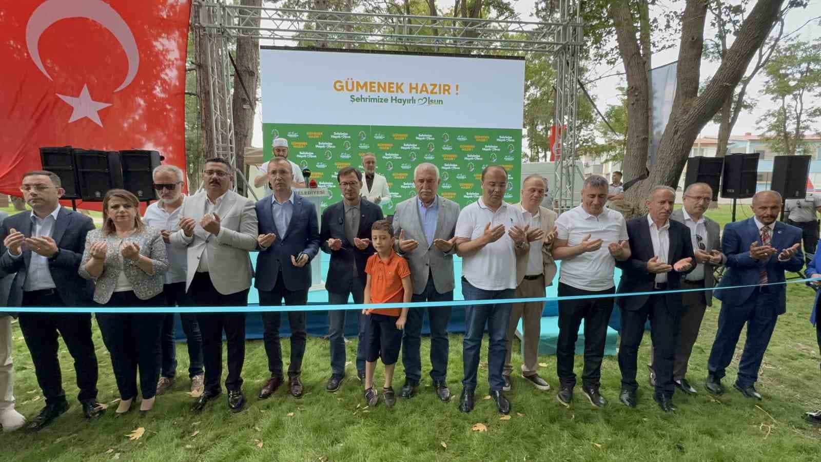 Tokat Belediyesi vatandaşların nefes alacağı mesire alanı açtı