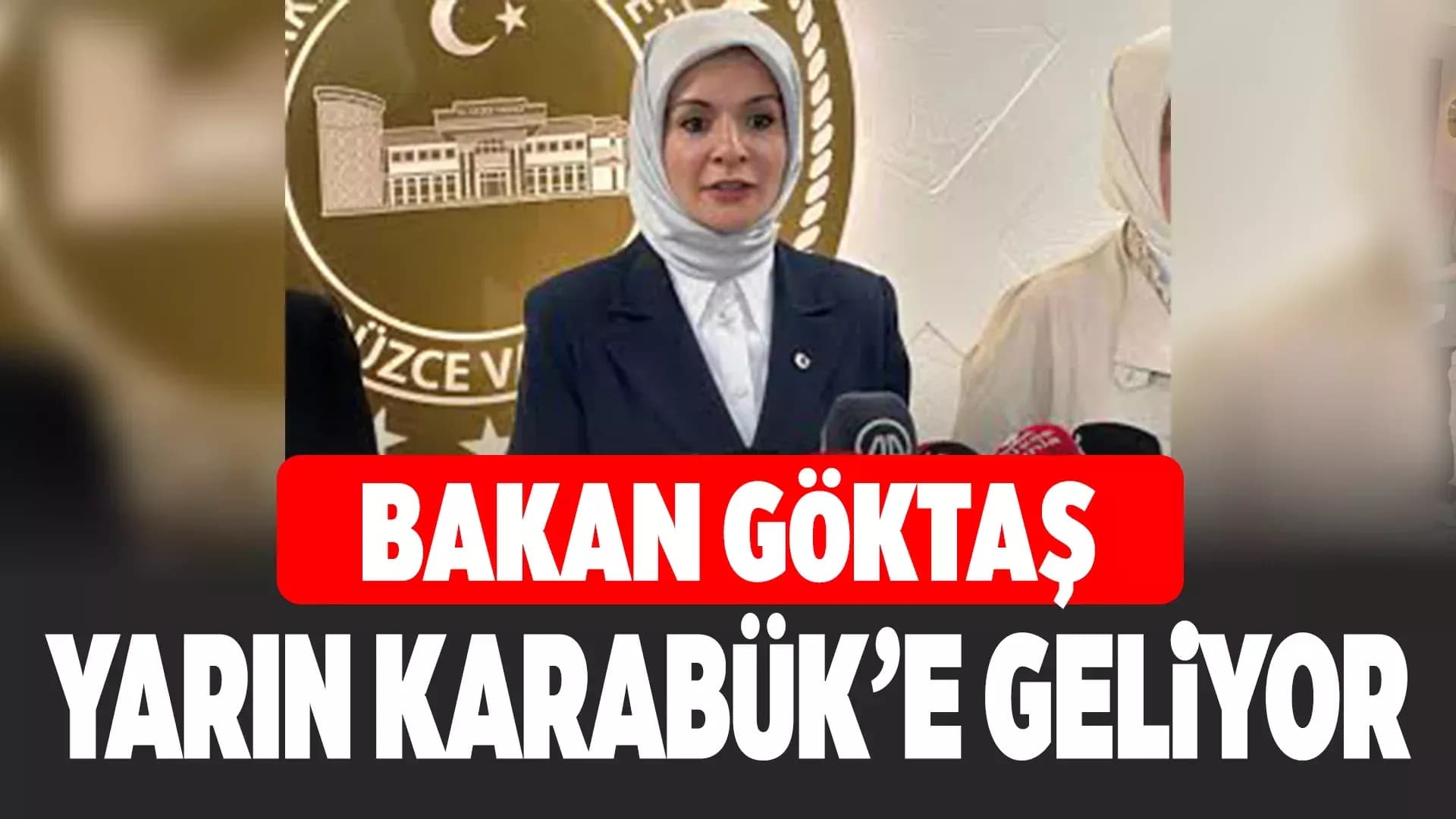 Aile ve Sosyal Hizmetler Bakanı Göktaş Karabük'e Geliyor