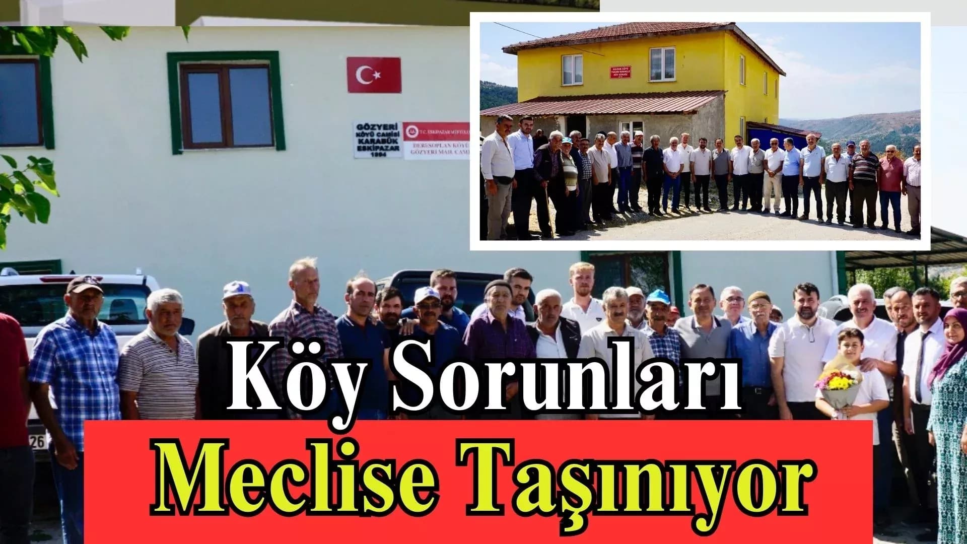 AK Parti Milletvekilleri Eskipazar’da Köy Ziyaretlerinde Bulundu