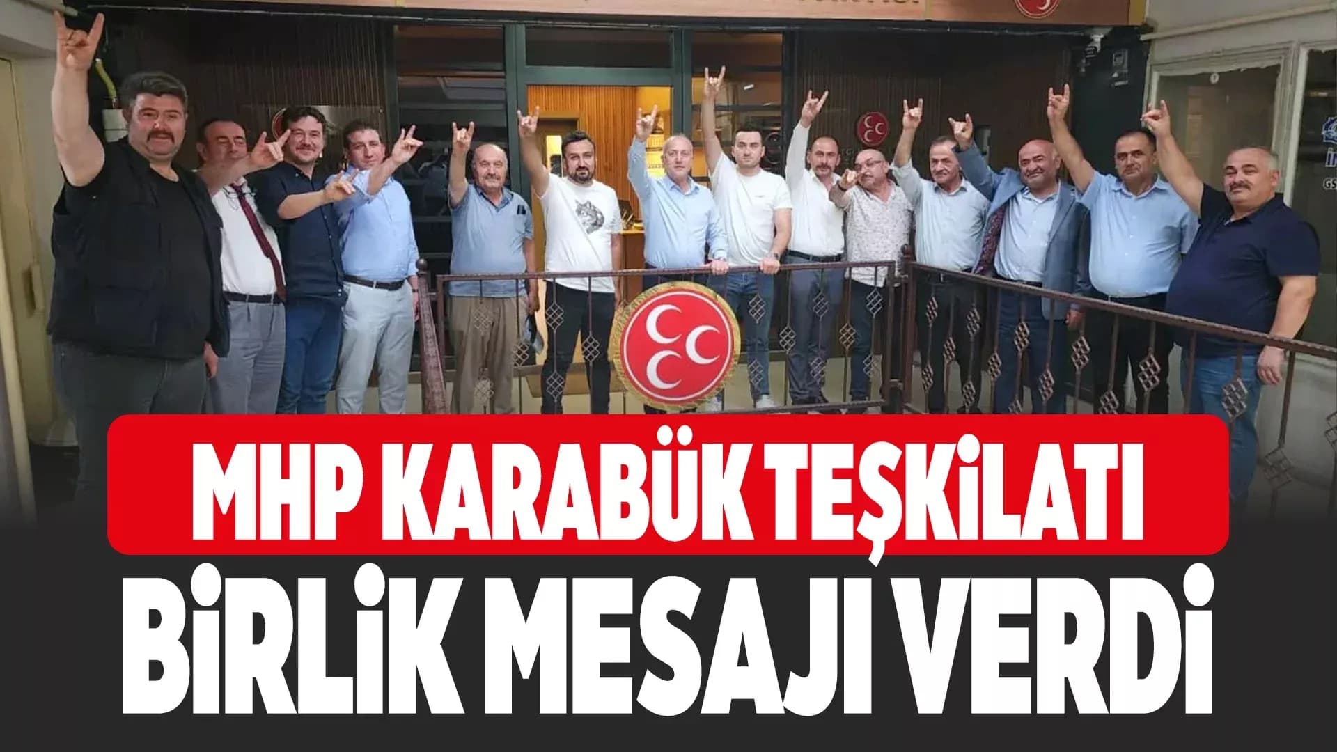 MHP Karabük Teşkilatı İstişare Toplantısı Yaptı