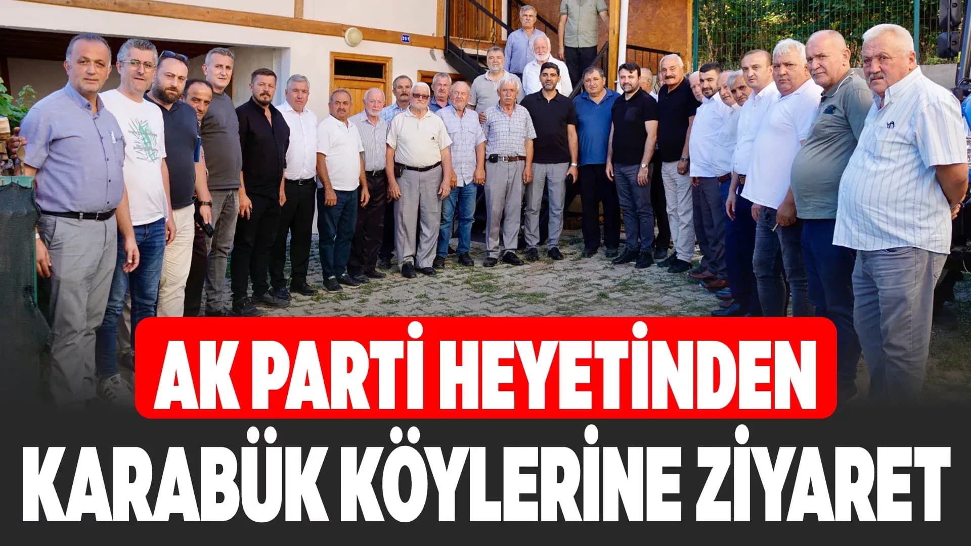AK Parti Köy Ziyaretlerini Sürdürüyor