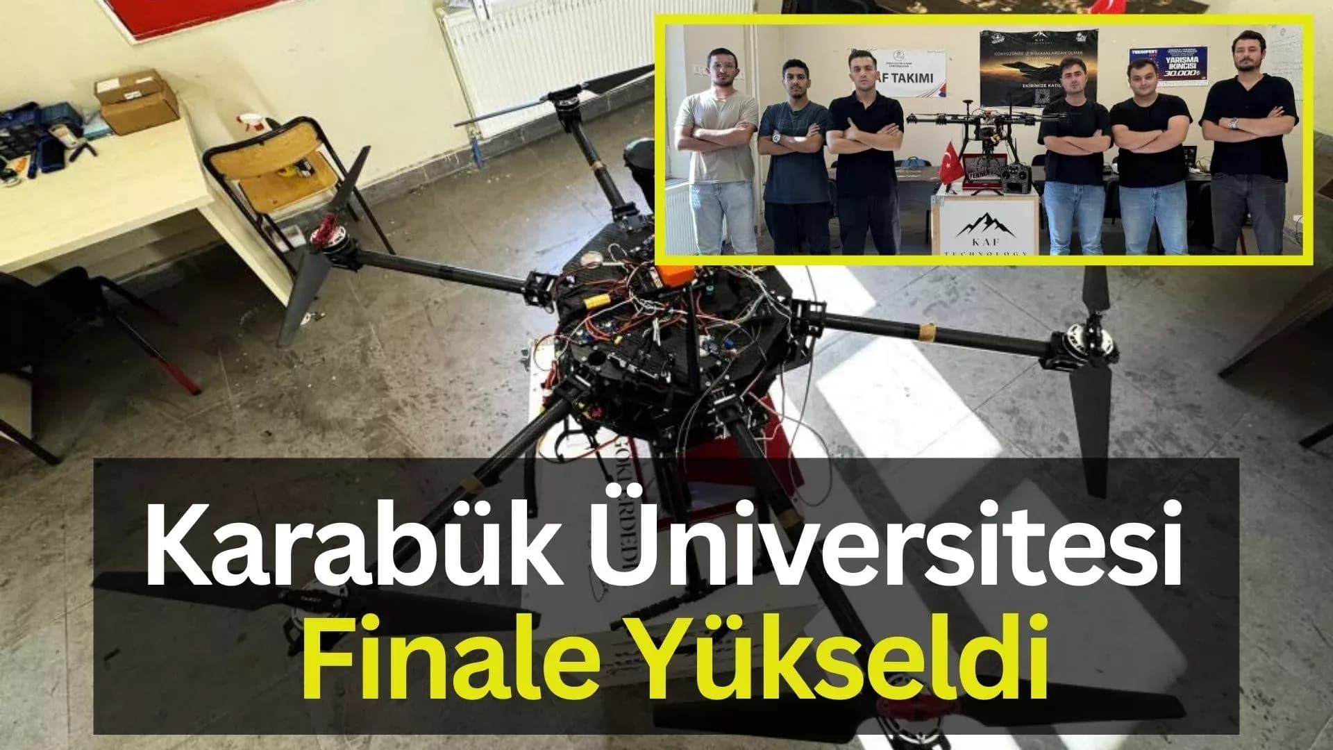 Yerli ve Otonom İHA'larıyla TEKNOFEST'in Finalisti Olmayı Başardılar