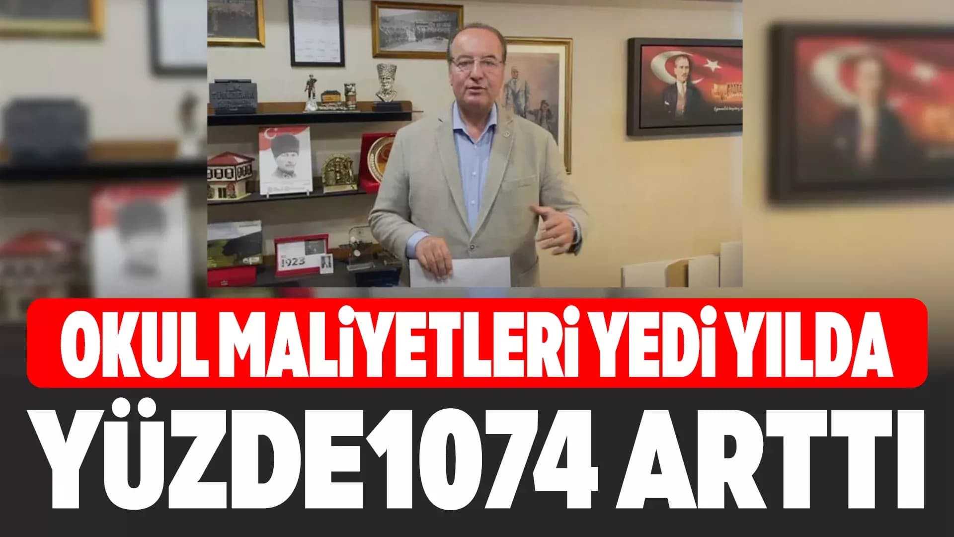 Akay: "Öğrencinin Okul Maliyeti 7 Yılda Yüzde 1074 Arttı"