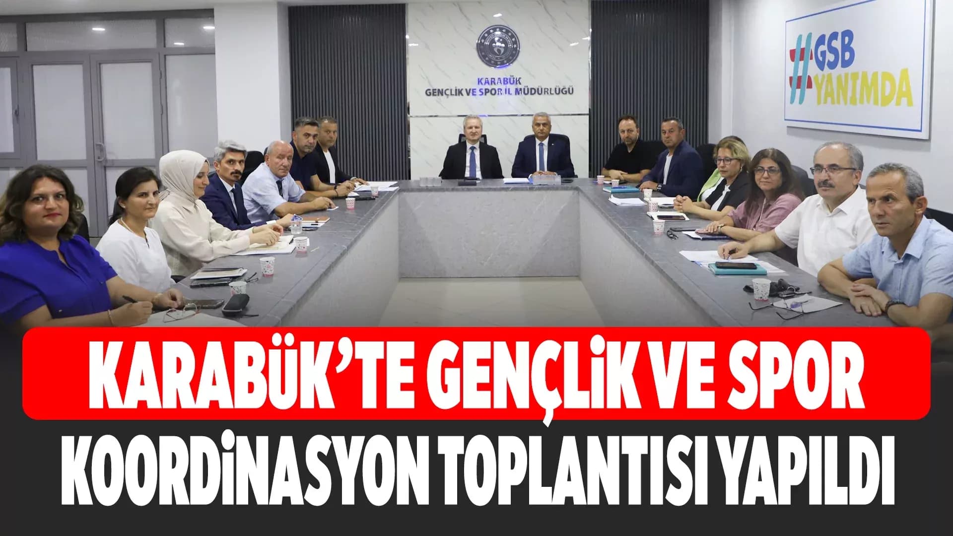 Gençlik ve Spor İl Müdürlüğü'nde Yeni Dönem Değerlendirildi