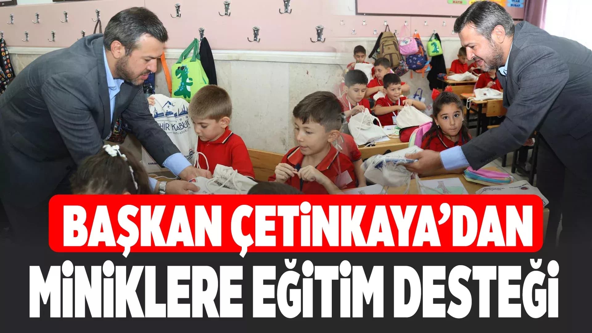 Karabük'te Öğrencilere “Okula Başlangıç Setleri” Dağıtıldı