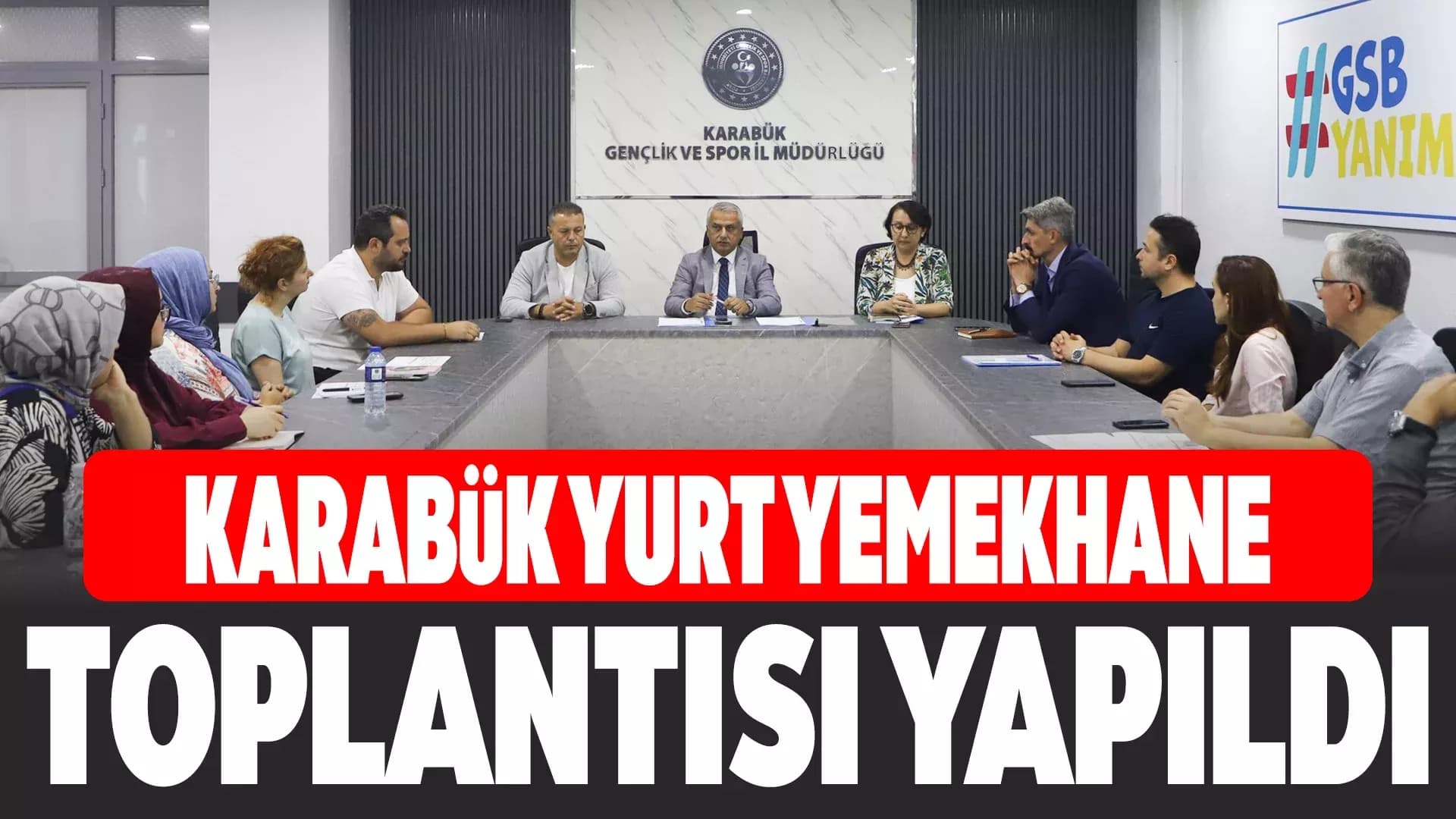 Karabük'te Yurt Yemekhane İşletmecileri ile Toplantı Düzenlendi