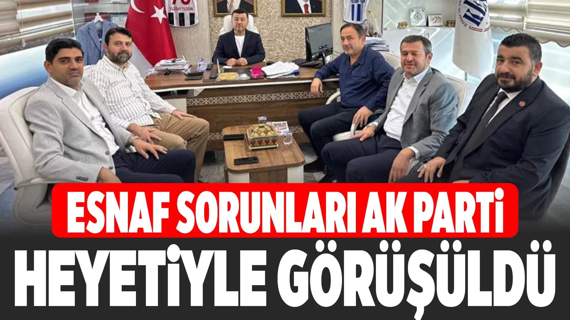 Karabük’te Esnaf Ziyaretinde Sorunlar Görüşüldü