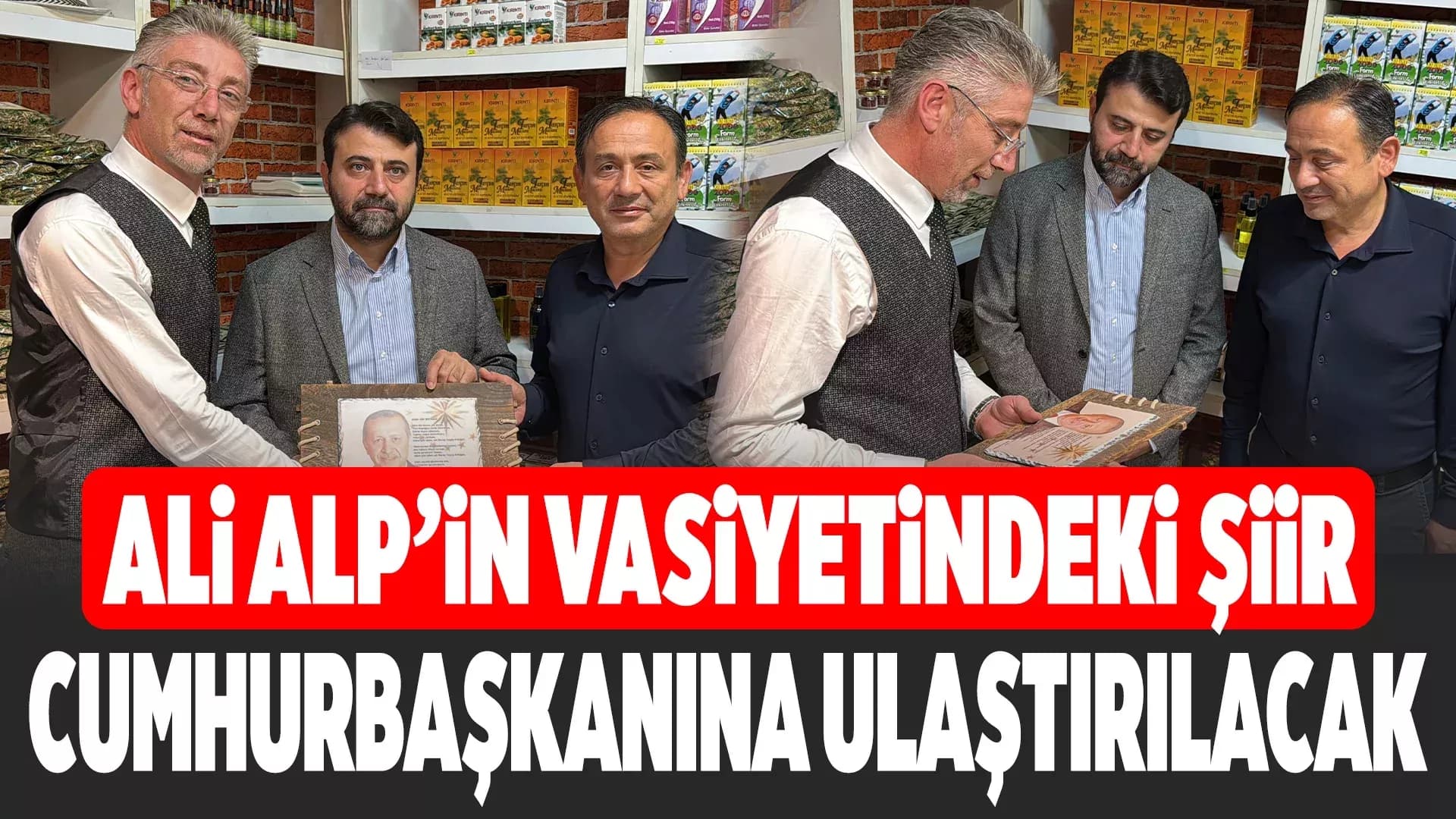 Derman Ali Baba'nın vasiyeti Cumhurbaşkanına ulaştırılacak