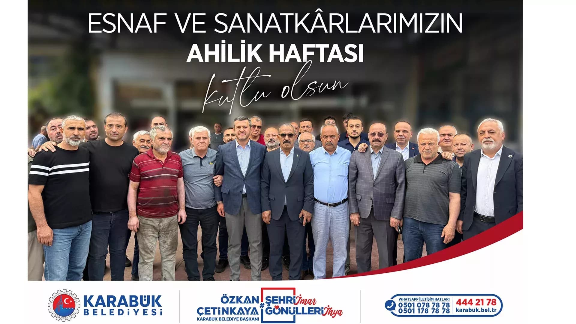 Karabük Belediye Başkanı Özkan Çetinkaya’dan Ahilik Haftası Mesajı