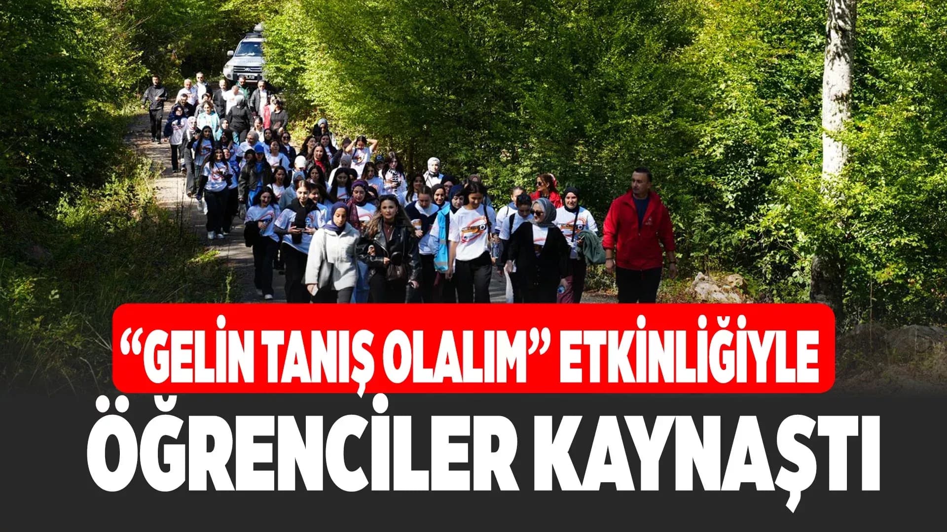Yurtlarda Kalan Öğrenciler Doğa Yürüyüşü Yaptı