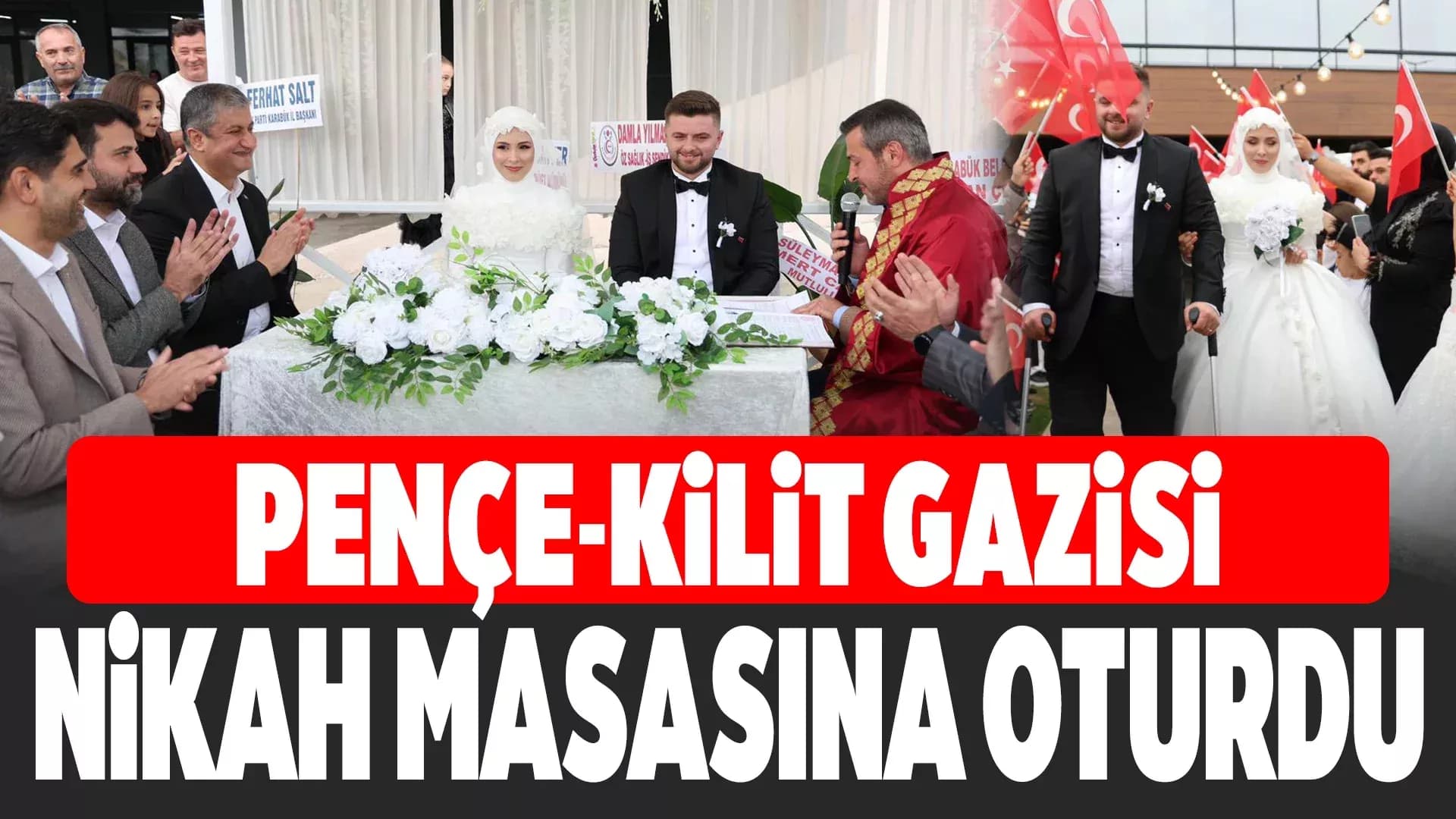 Kuzey Irak'ta Gazi Olan Demir Dünyaevine Girdi