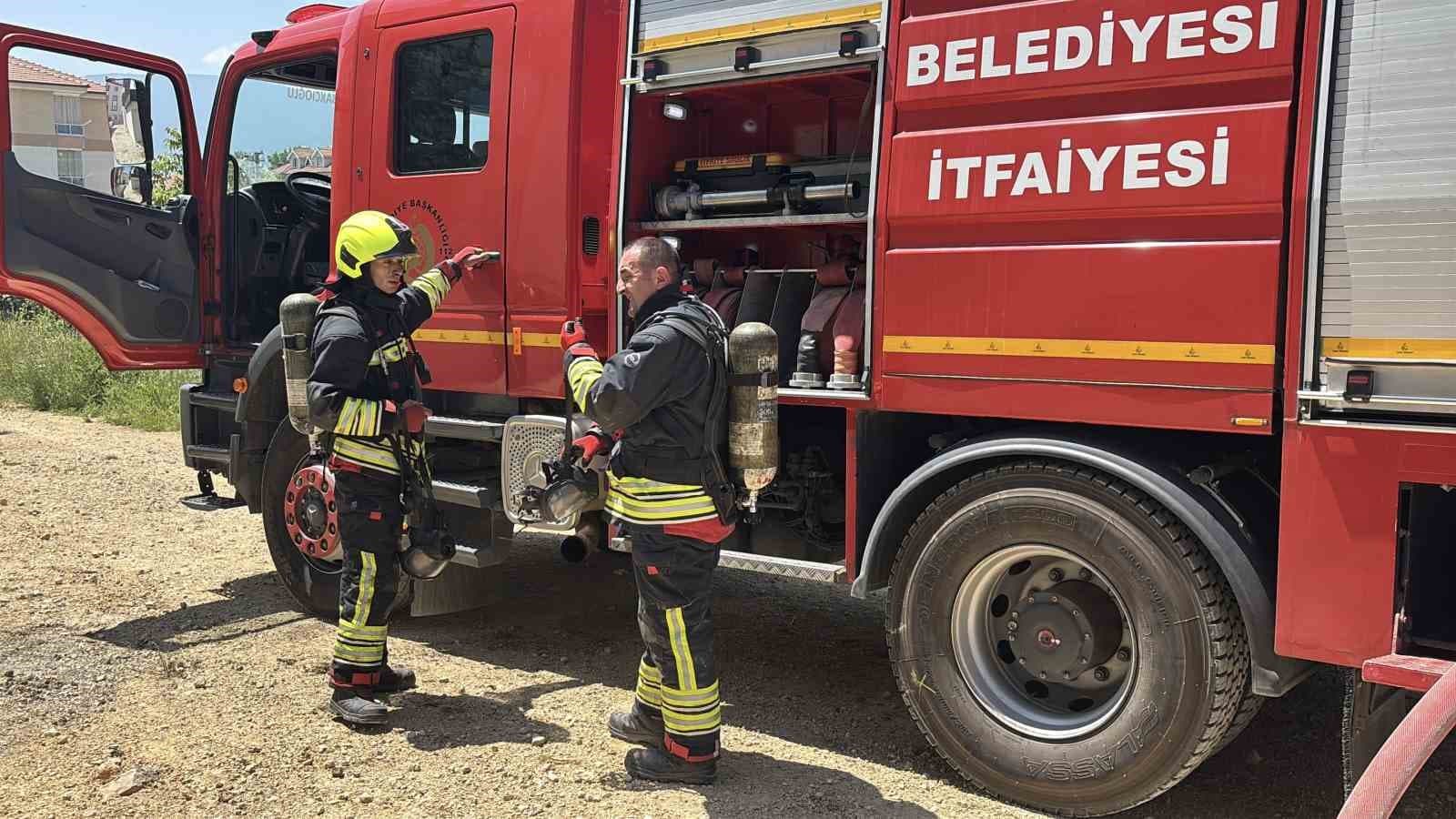 Bolu’da itfaiye son 6 ayda 805 olaya müdahale etti: En çok çöp yangını çıktı