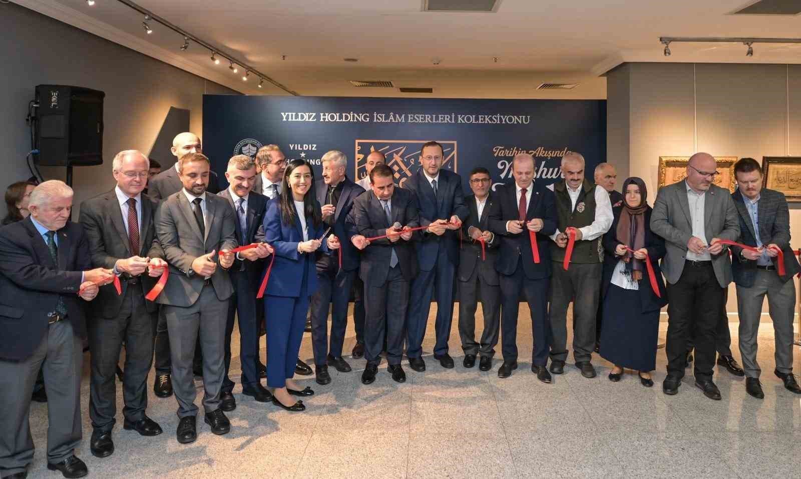 ’Tarihin Akışında Meşhur Hattatlar Sergisi’ Trabzon’da ziyarete açıldı
